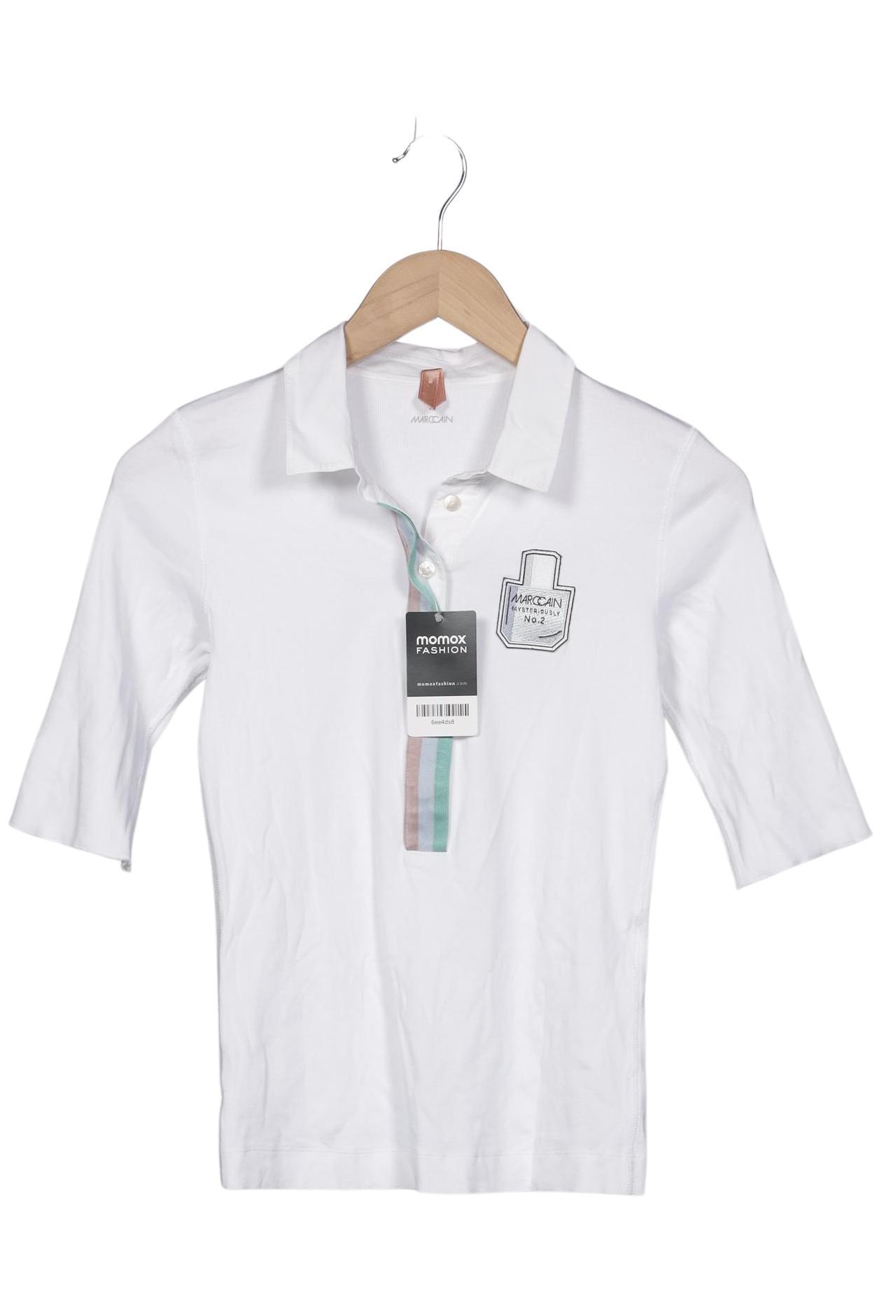 

Marc Cain Damen Poloshirt, weiß, Gr. 34