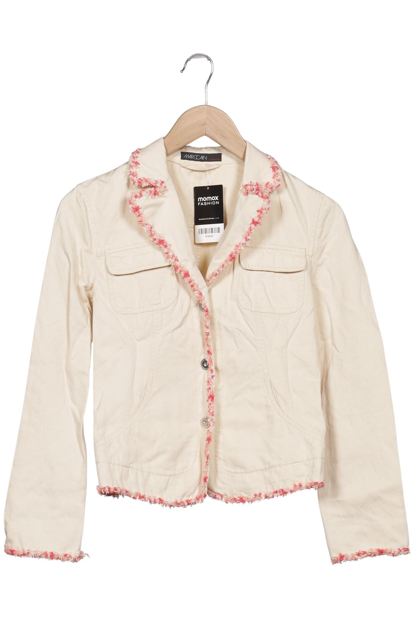 

Marc Cain Damen Jacke, cremeweiß, Gr. 34