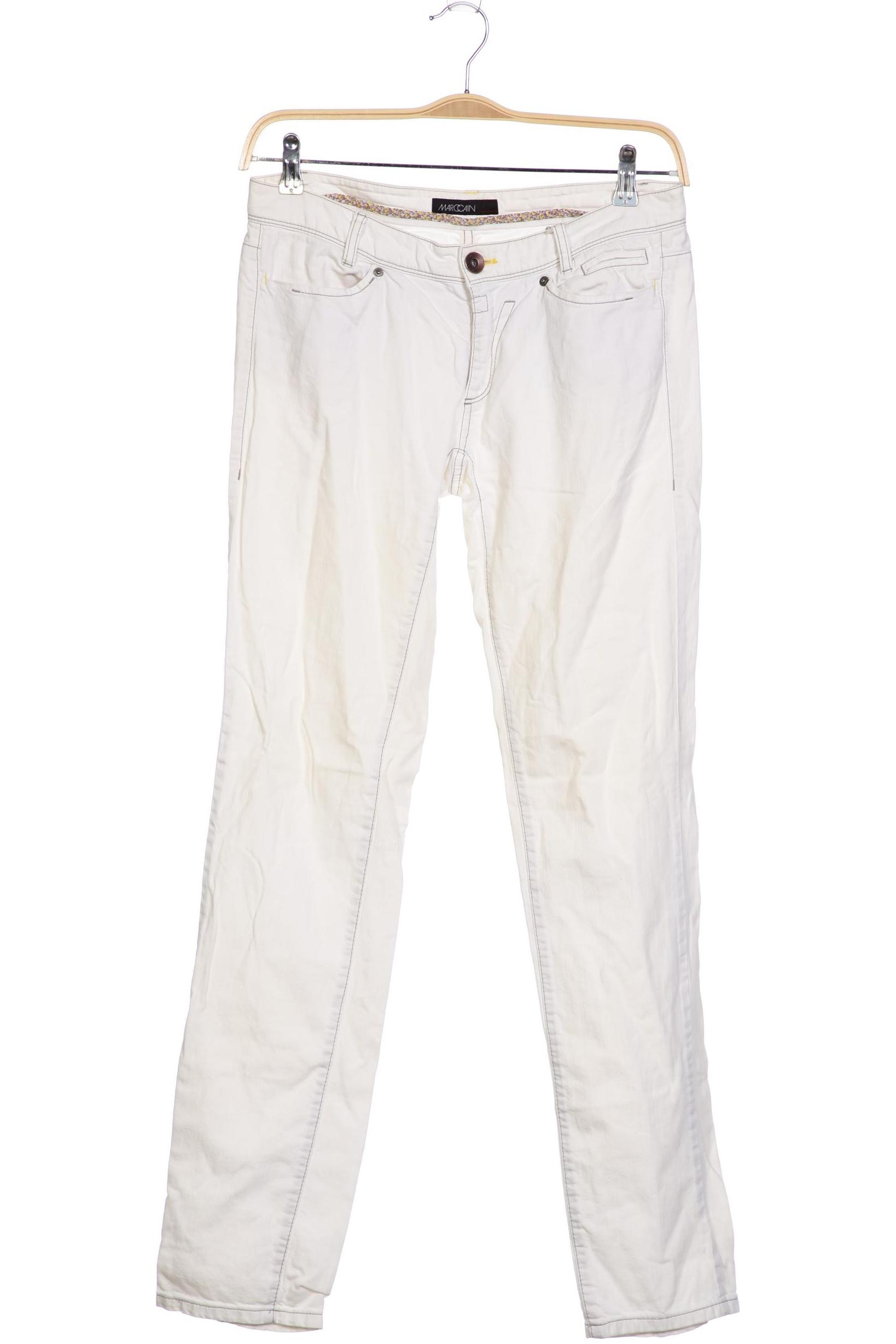 

Marc Cain Damen Jeans, cremeweiß, Gr. 38