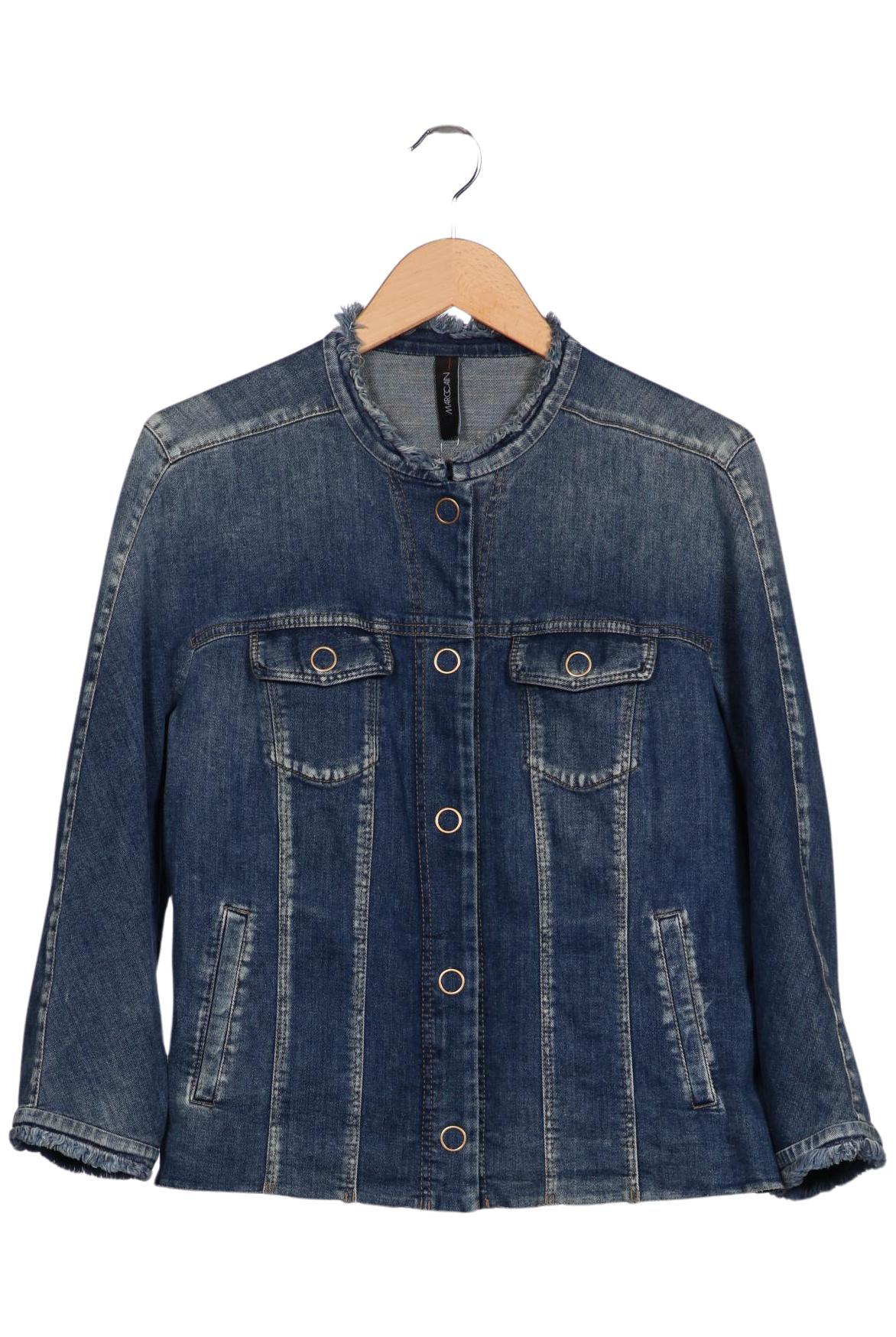 

Marc Cain Damen Jacke, blau, Gr. 44