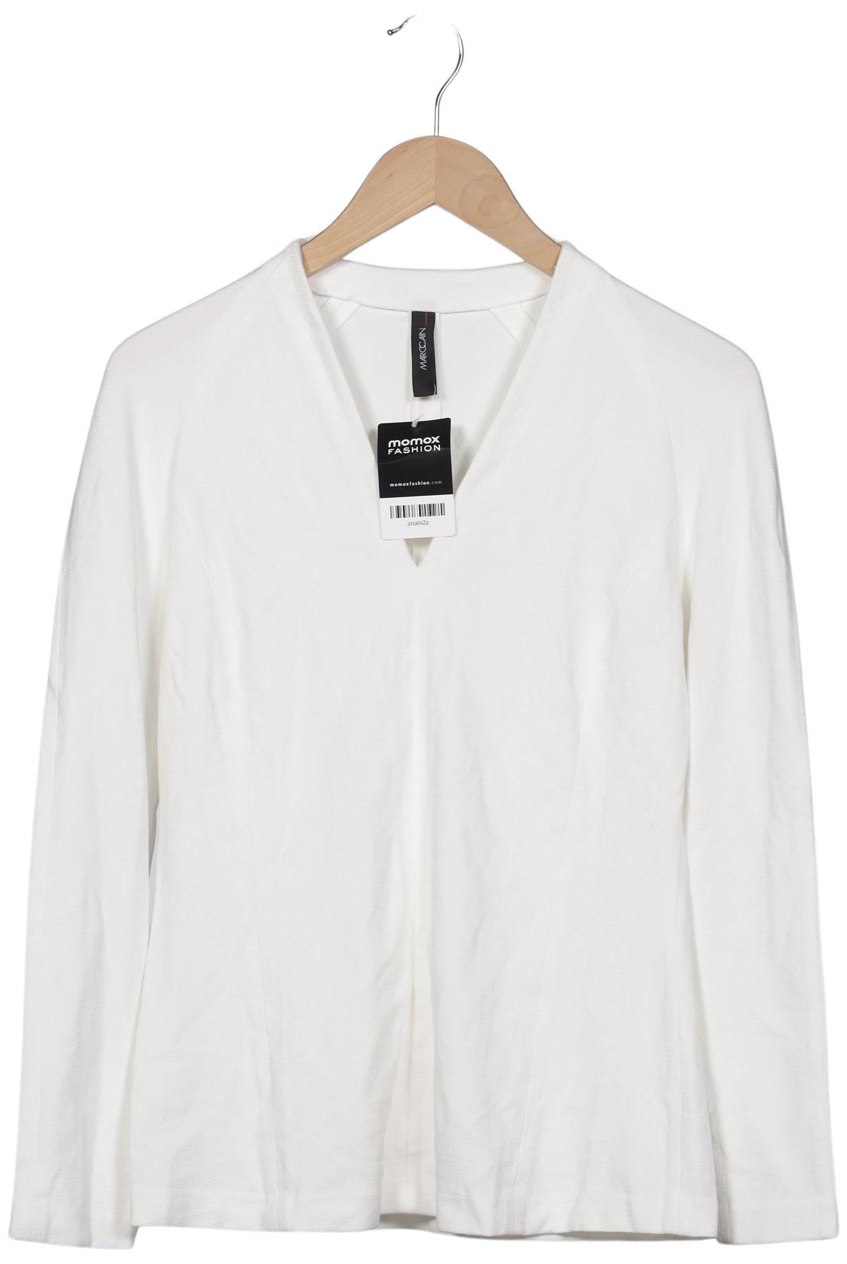 

Marc Cain Damen Langarmshirt, weiß, Gr. 40