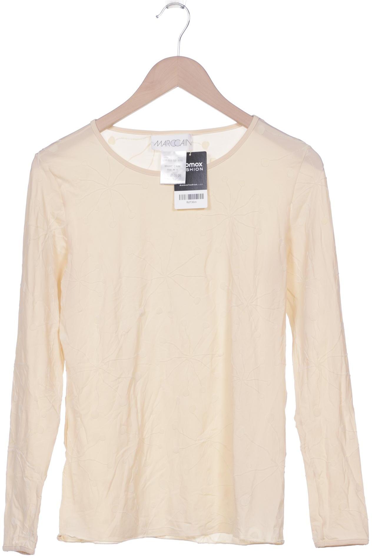 

Marc Cain Damen Langarmshirt, cremeweiß, Gr. 42