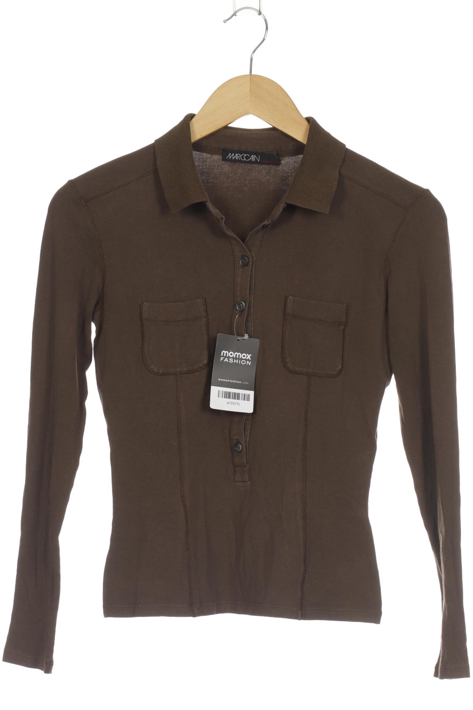 

Marc Cain Damen Poloshirt, braun, Gr. 36