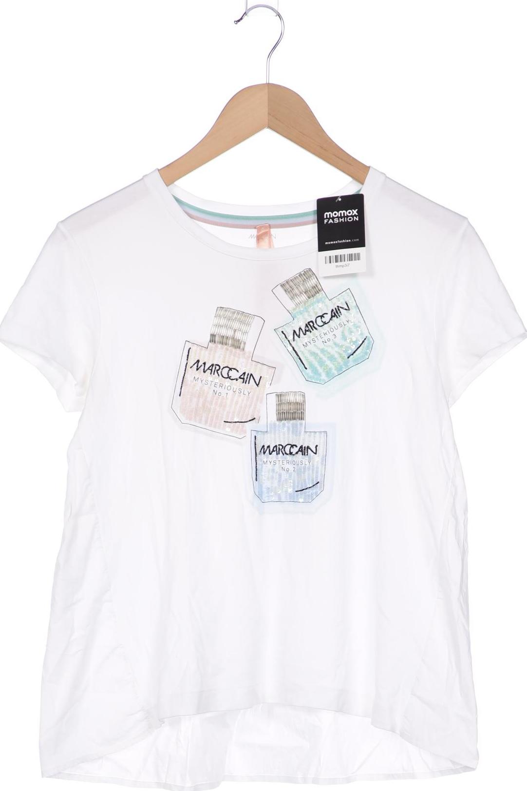 

Marc Cain Damen T-Shirt, weiß, Gr. 38