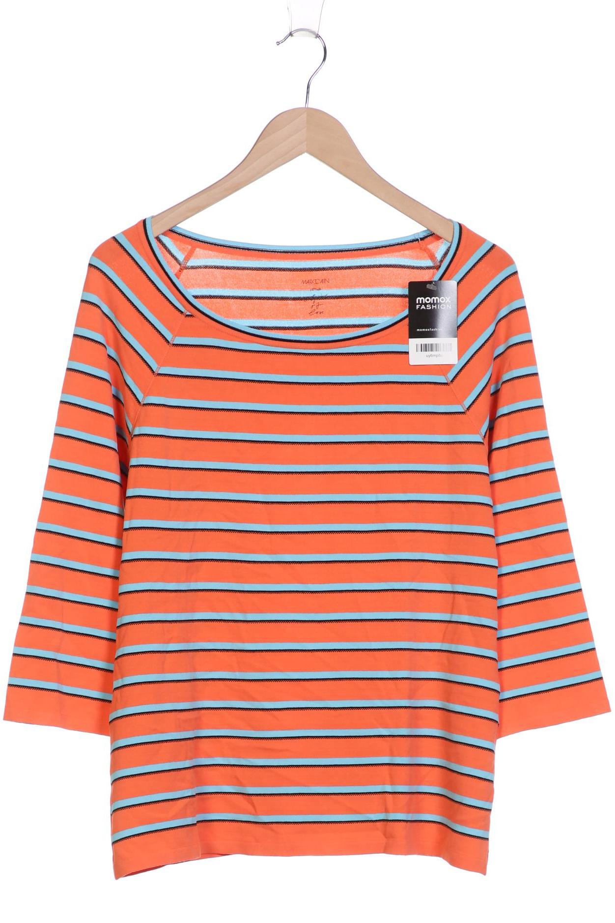 

Marc Cain Damen Langarmshirt, orange, Gr. 42