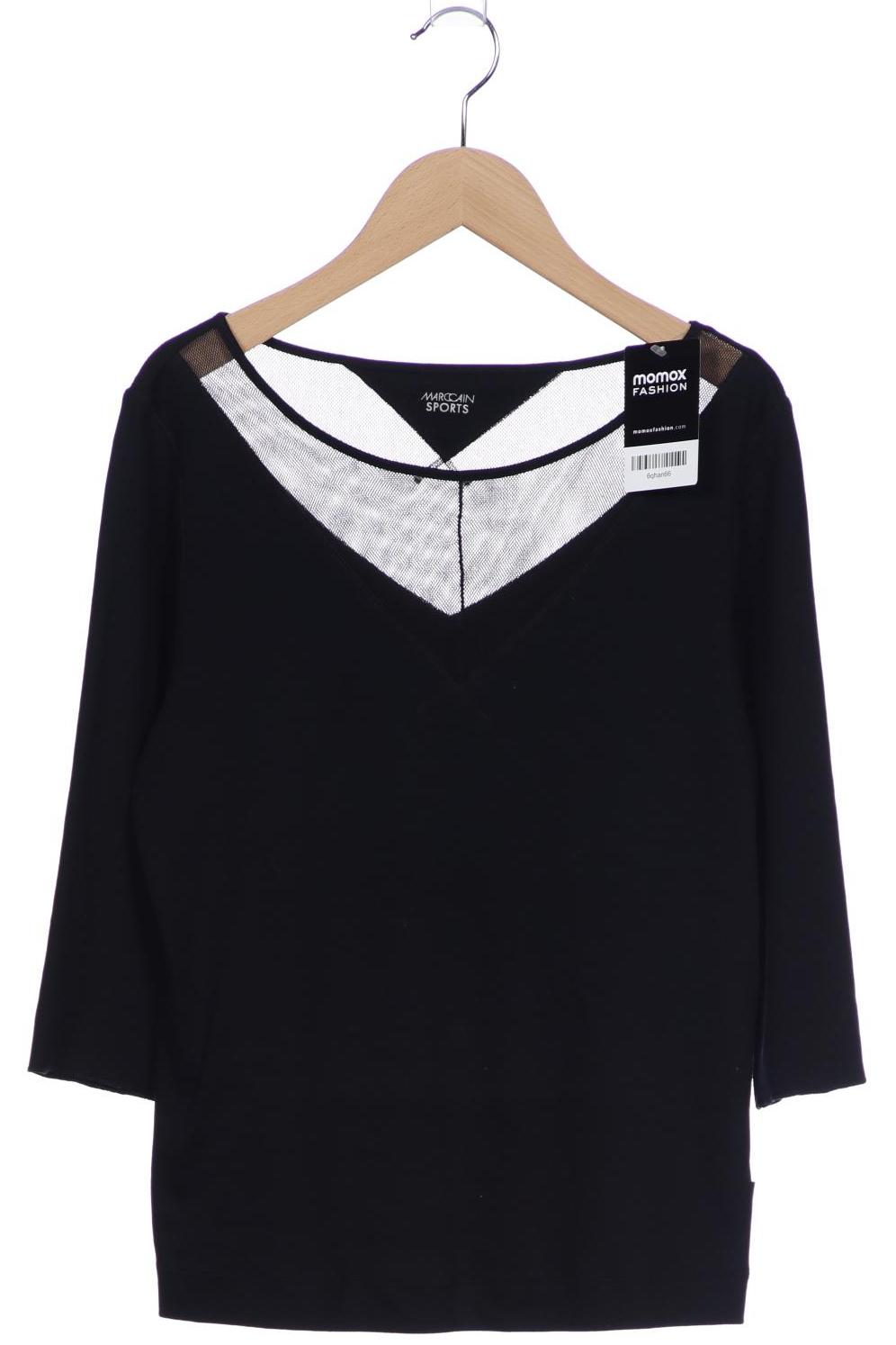 

Marc Cain Damen Langarmshirt, schwarz, Gr. 40