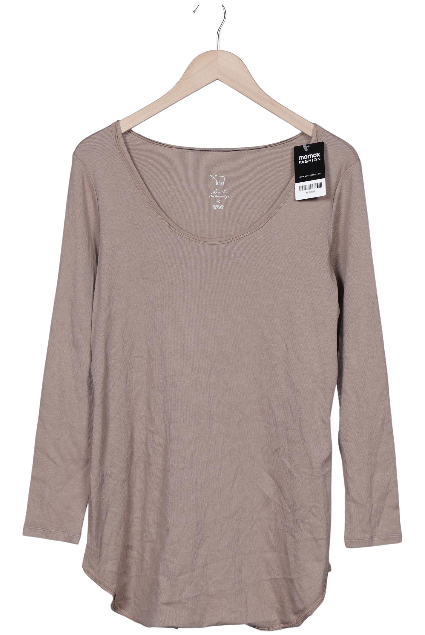 

Marc Cain Damen Langarmshirt, beige, Gr. 42