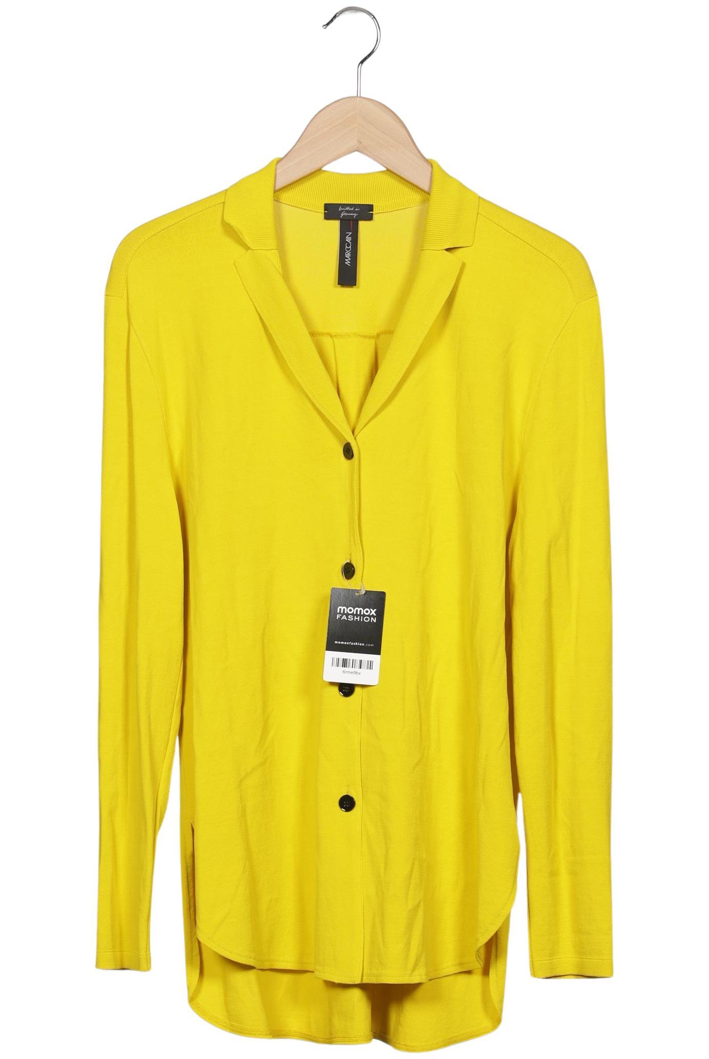 

Marc Cain Damen Strickjacke, gelb, Gr. 38