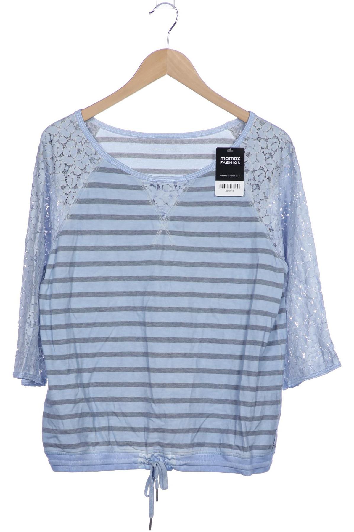 

Marc Cain Damen Langarmshirt, hellblau, Gr. 40