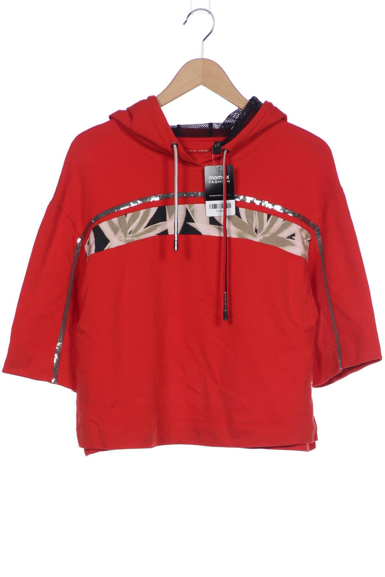 

Marc Cain Damen Kapuzenpullover, rot, Gr. 38