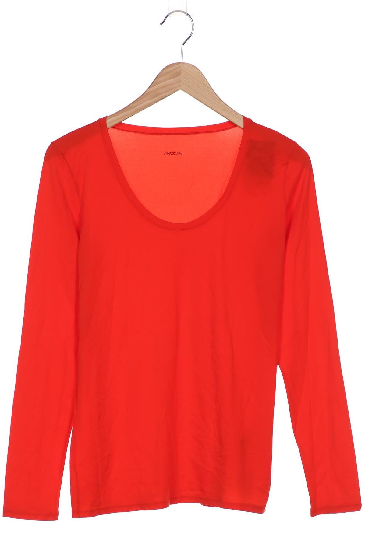 

Marc Cain Damen Langarmshirt, rot, Gr. 42