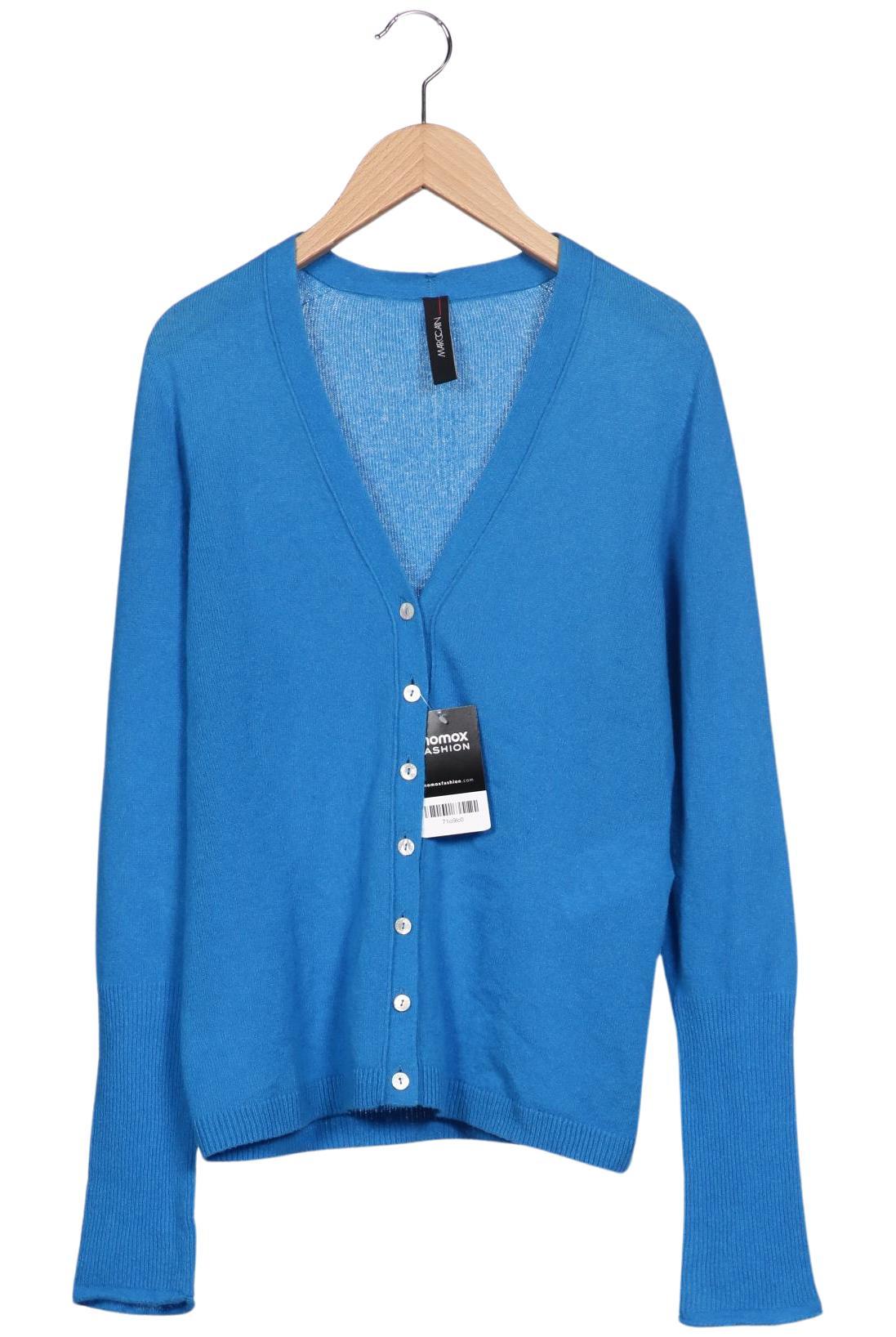 

Marc Cain Damen Strickjacke, blau, Gr. 38
