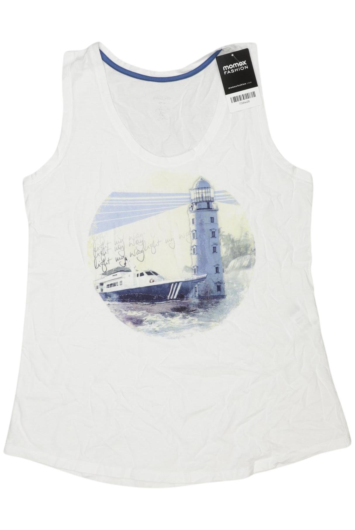 

Marc Cain Damen Top, weiß, Gr. 36