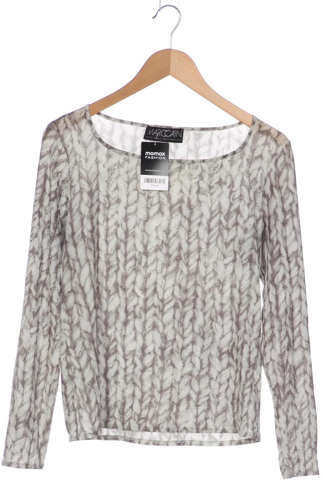 

Marc Cain Damen Langarmshirt, grün, Gr. 38