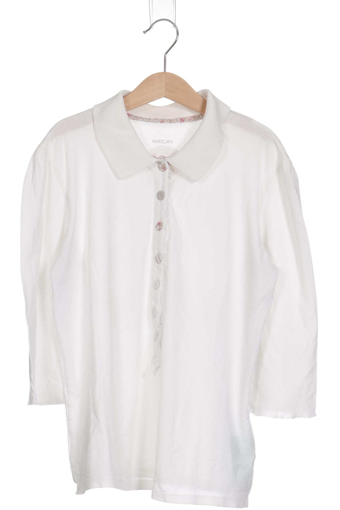 

Marc Cain Damen Poloshirt, weiß, Gr.