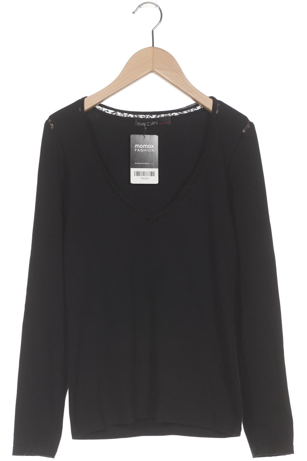 Thumbnail - Marc Cain Damen Langarmshirt, schwarz, Gr. 36
