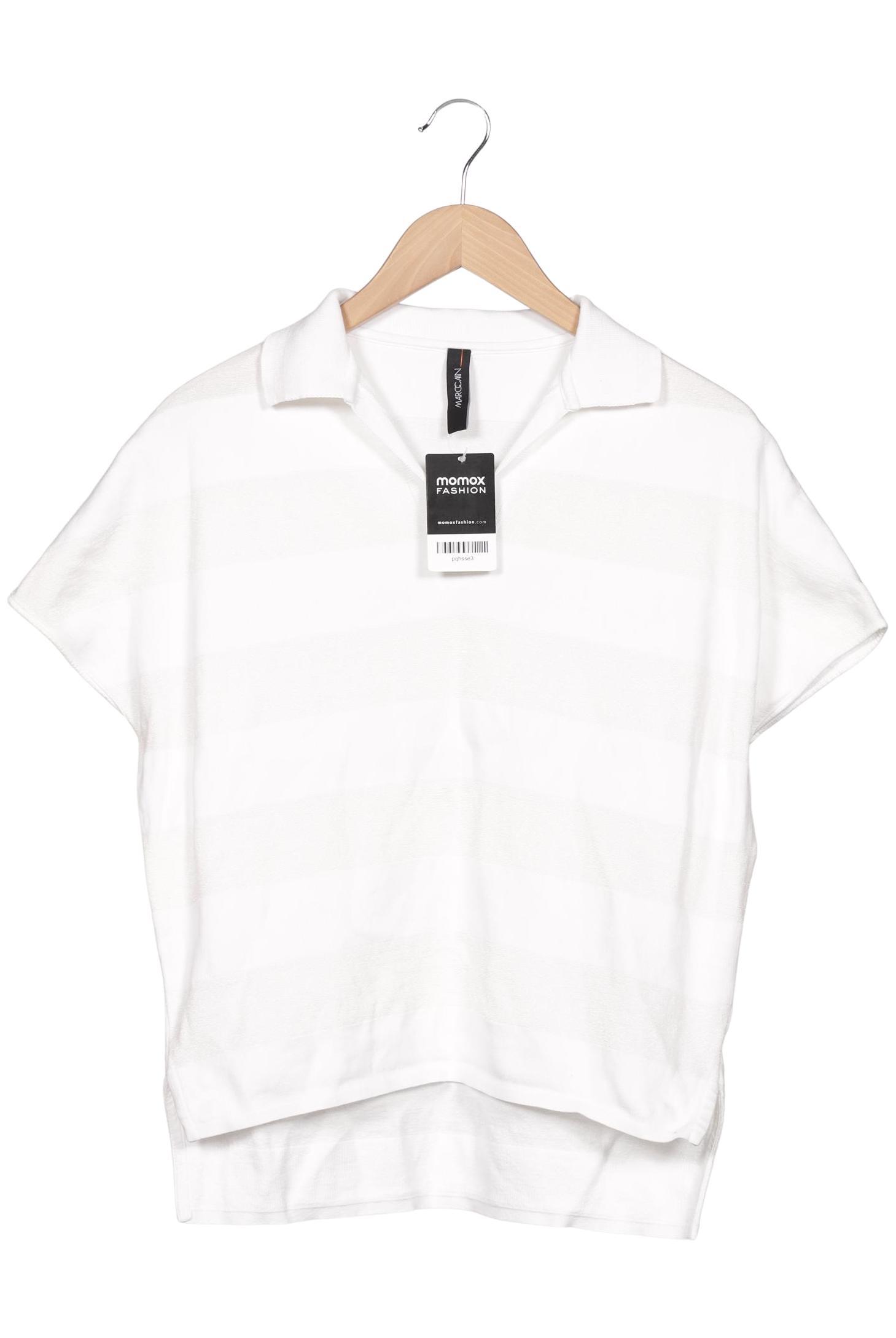 Thumbnail - Marc Cain Damen Poloshirt, weiß, Gr. 34