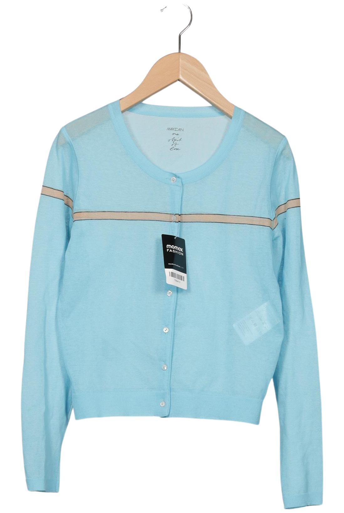 

Marc Cain Damen Strickjacke, hellblau, Gr. 34