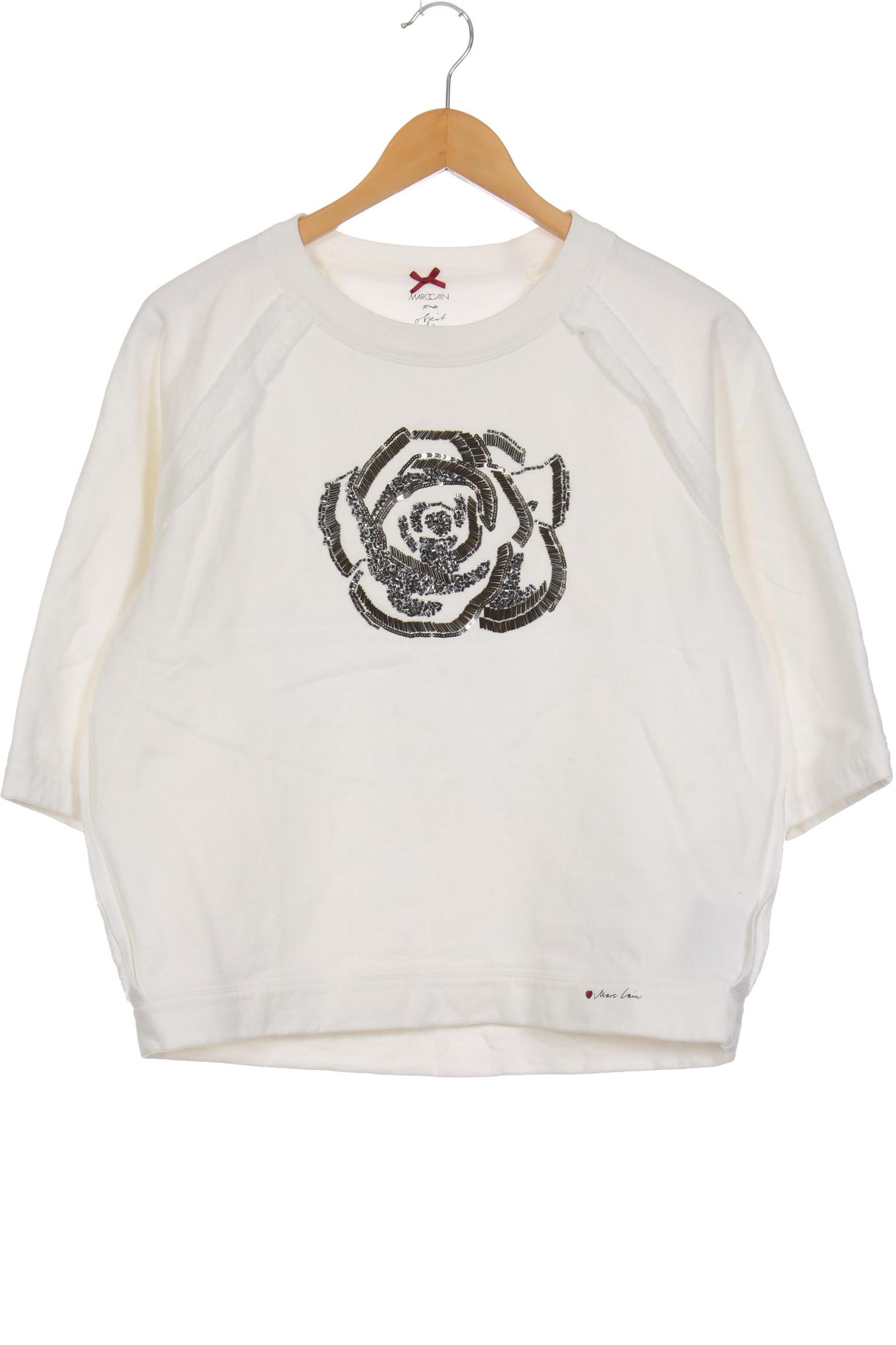 

Marc Cain Damen Sweatshirt, weiß, Gr.