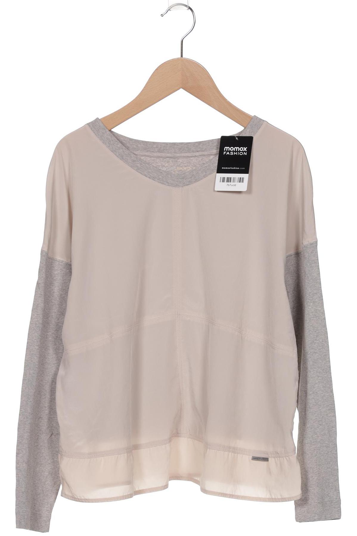 

Marc Cain Damen Langarmshirt, grau, Gr. 38
