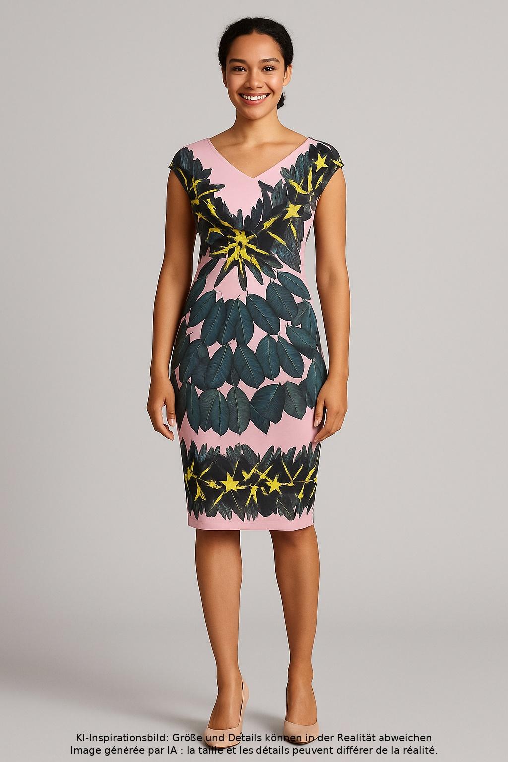 

Marc Cain Damen Kleid, mehrfarbig, Gr. 38