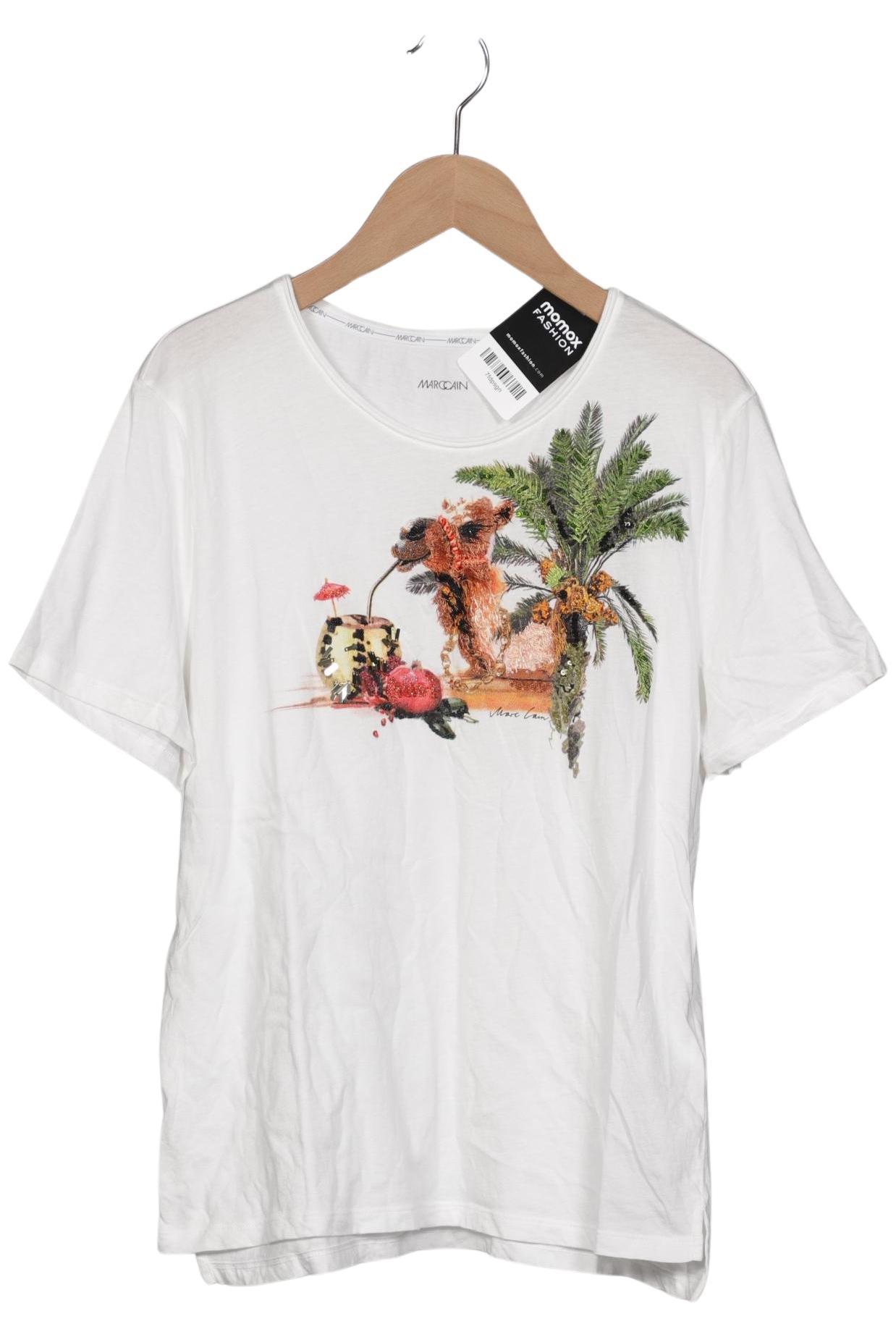 

Marc Cain Damen T-Shirt, weiß, Gr. 38
