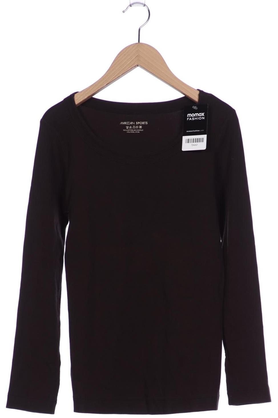 

Marc Cain Damen Langarmshirt, braun, Gr. 34