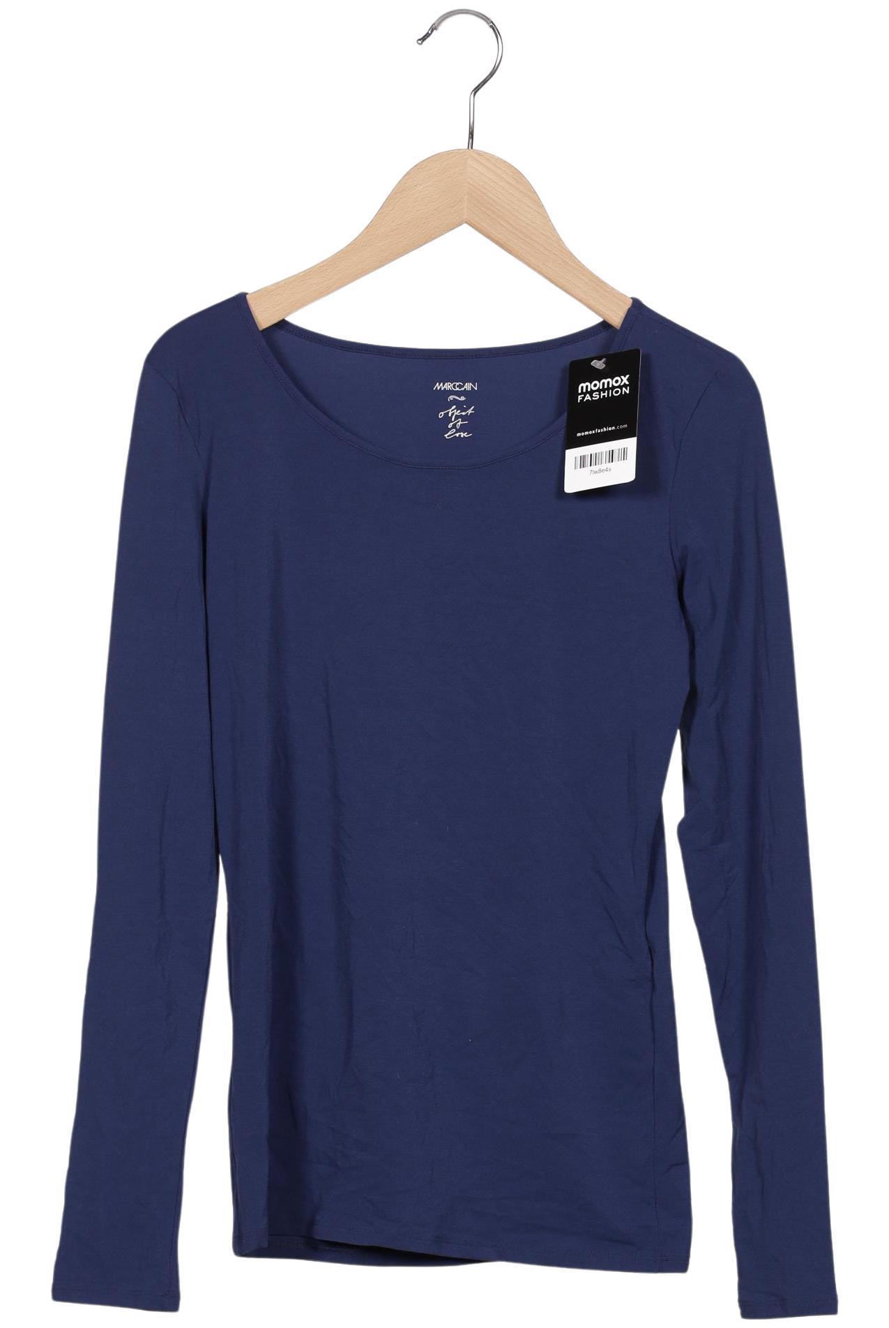 

Marc Cain Damen Langarmshirt, marineblau, Gr. 38