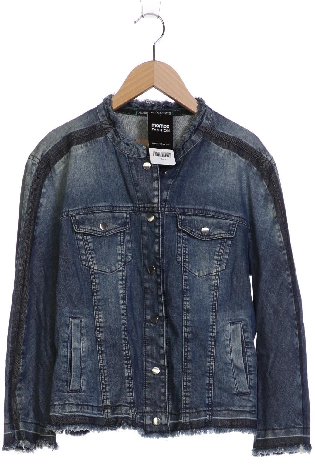 

Marc Cain Damen Jacke, blau, Gr. 40