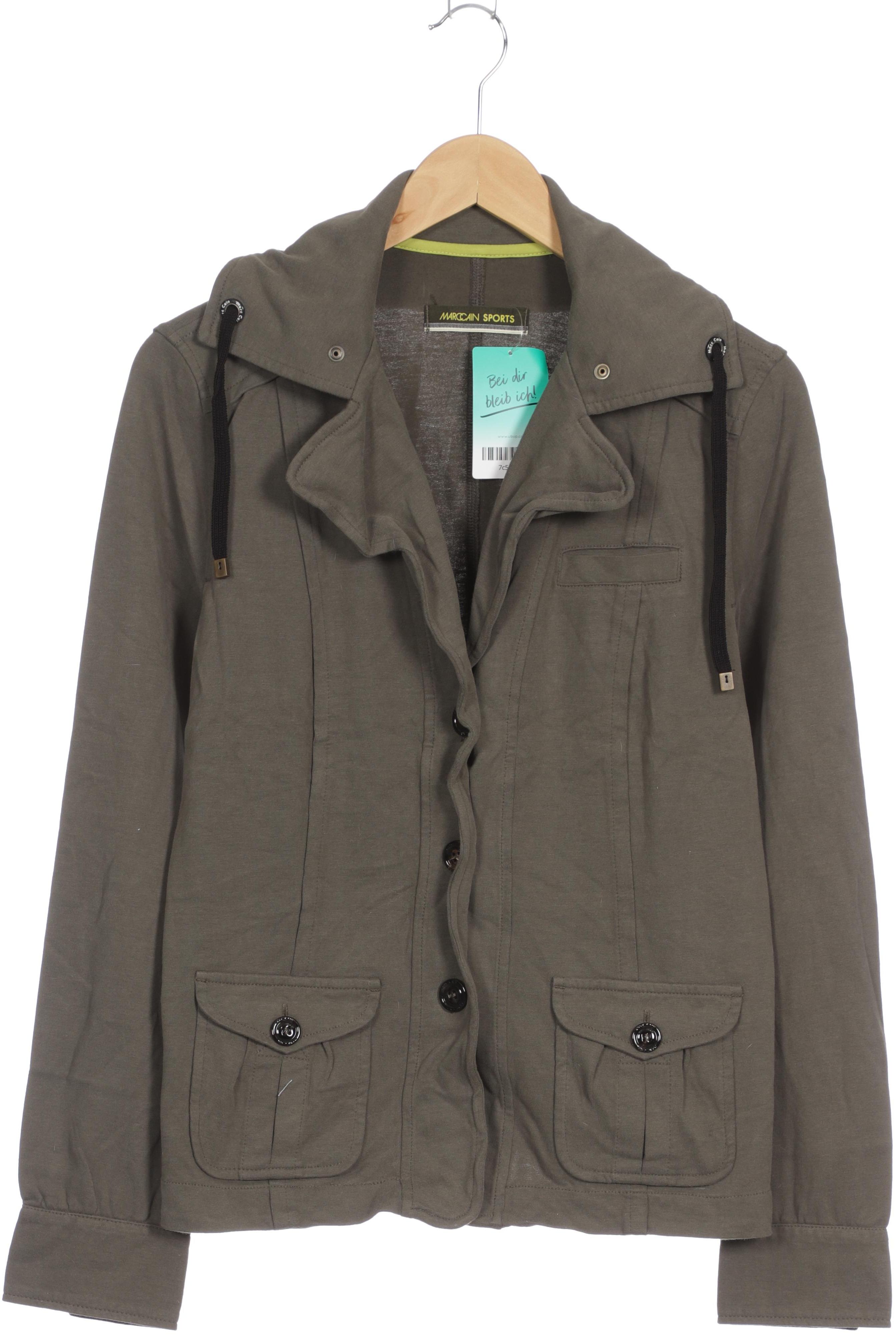 

Marc Cain Damen Strickjacke, grün, Gr. 40