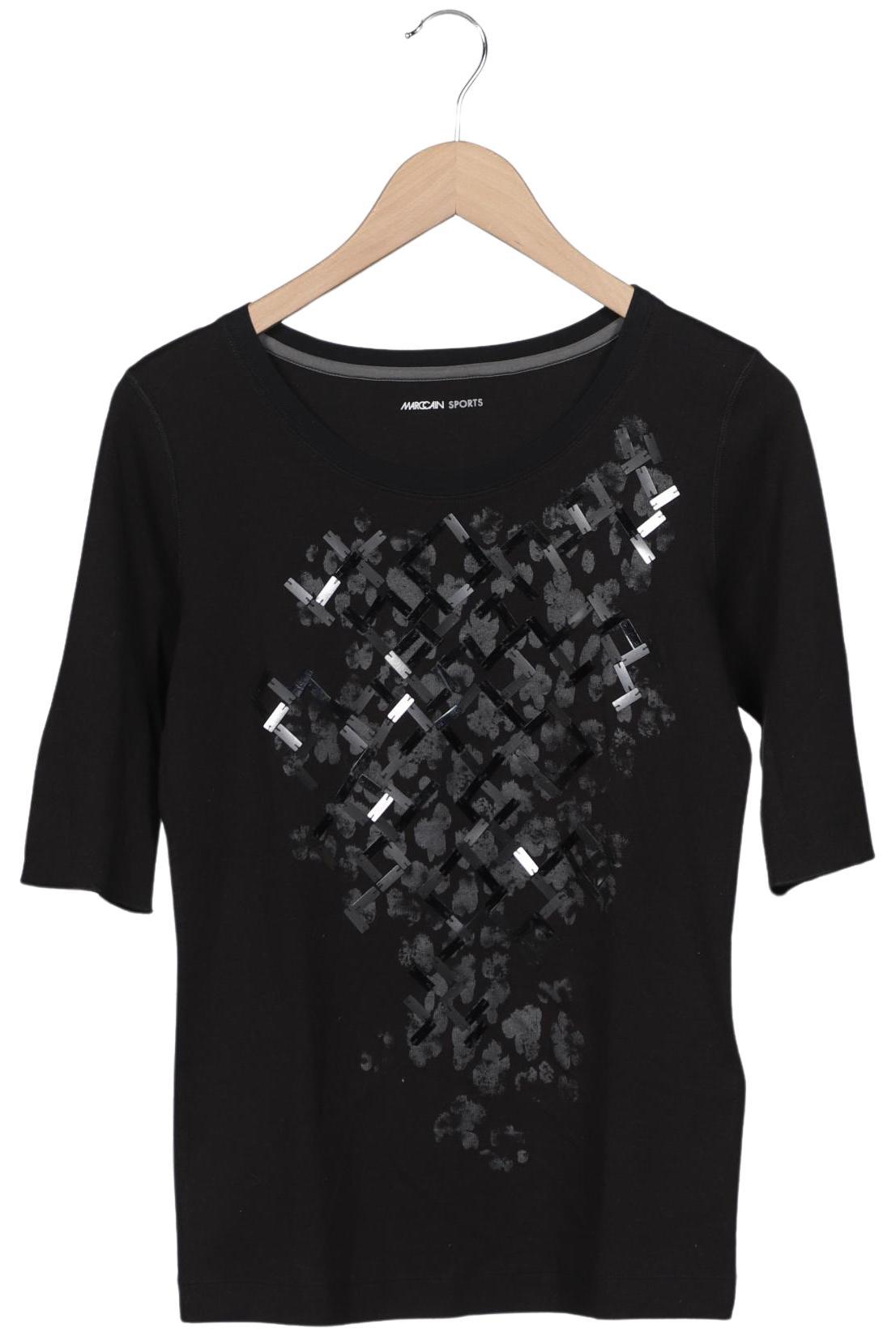 

Marc Cain Damen T-Shirt, schwarz, Gr. 40