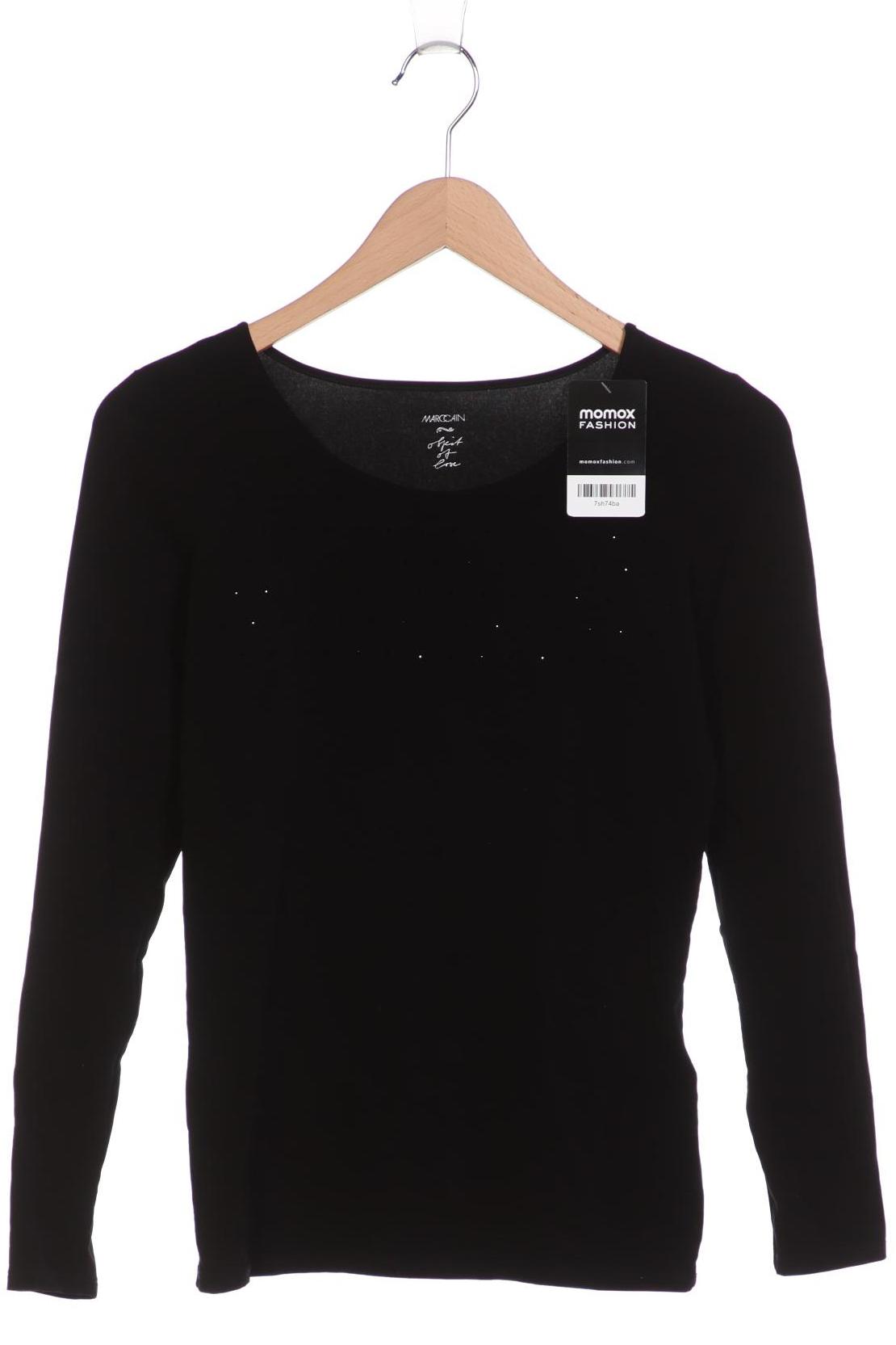 

Marc Cain Damen Langarmshirt, schwarz, Gr. 40