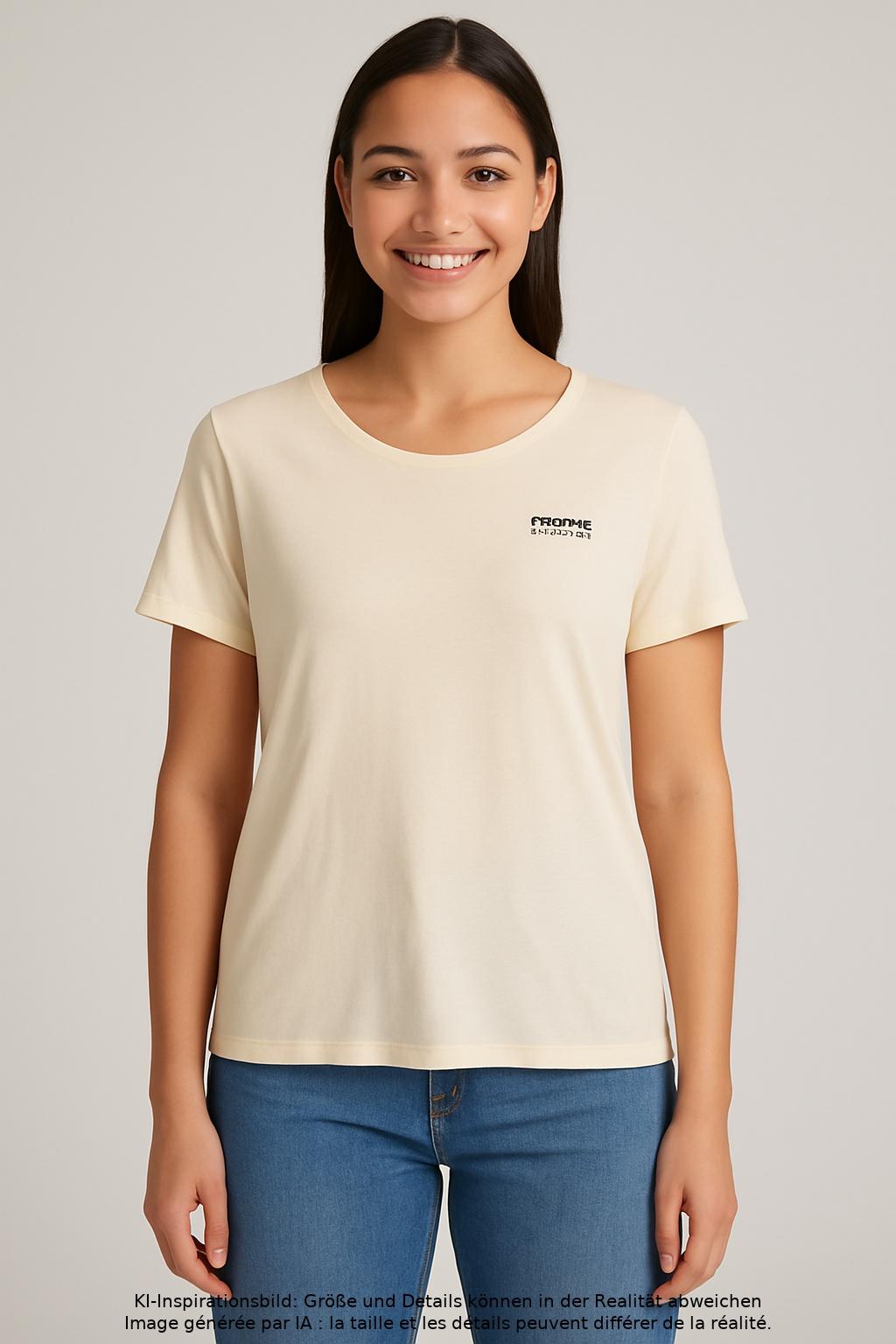 

Marc Cain Damen T-Shirt, cremeweiß, Gr. 42
