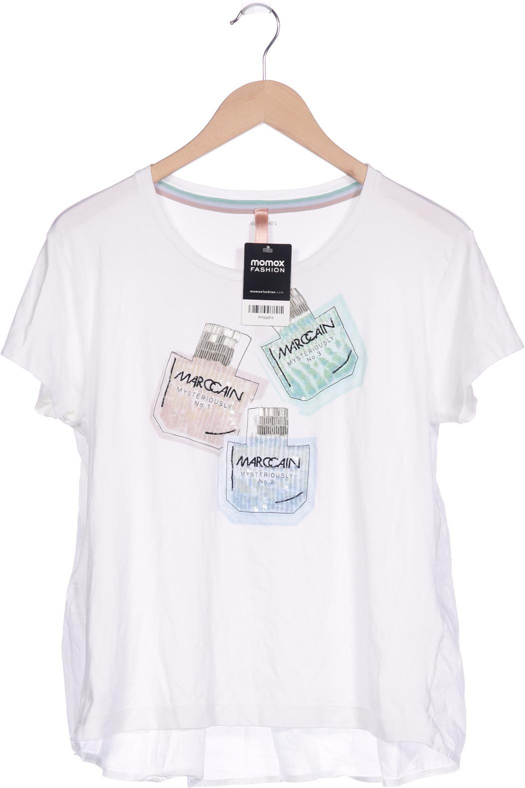 

Marc Cain Damen T-Shirt, weiß, Gr. 40