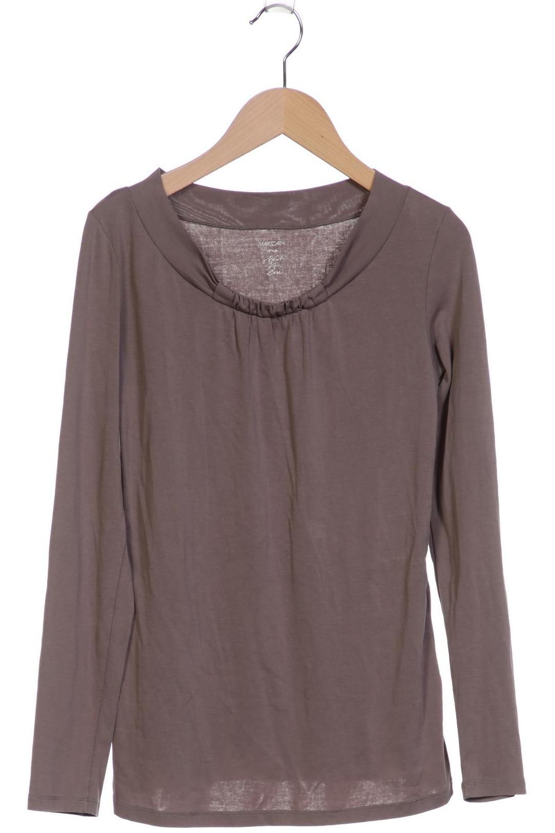 

Marc Cain Damen Langarmshirt, beige, Gr. 38