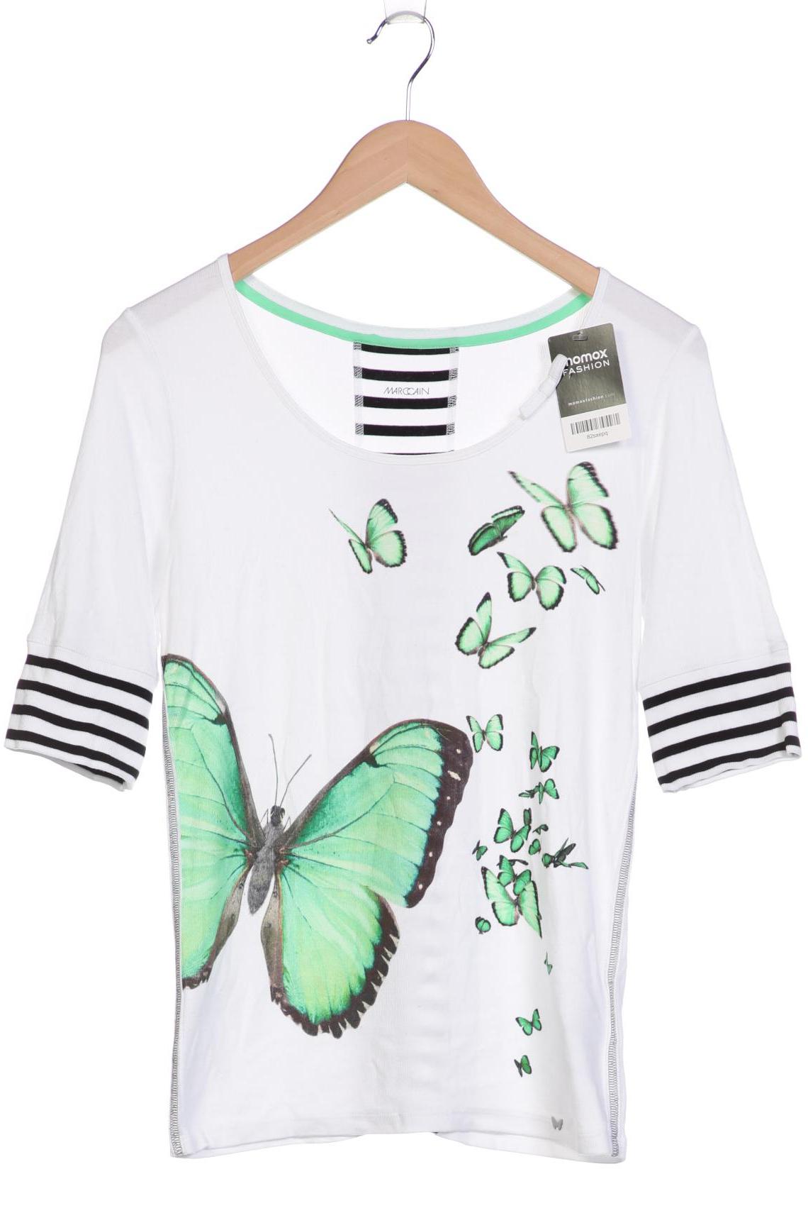 

Marc Cain Damen T-Shirt, weiß, Gr. 40