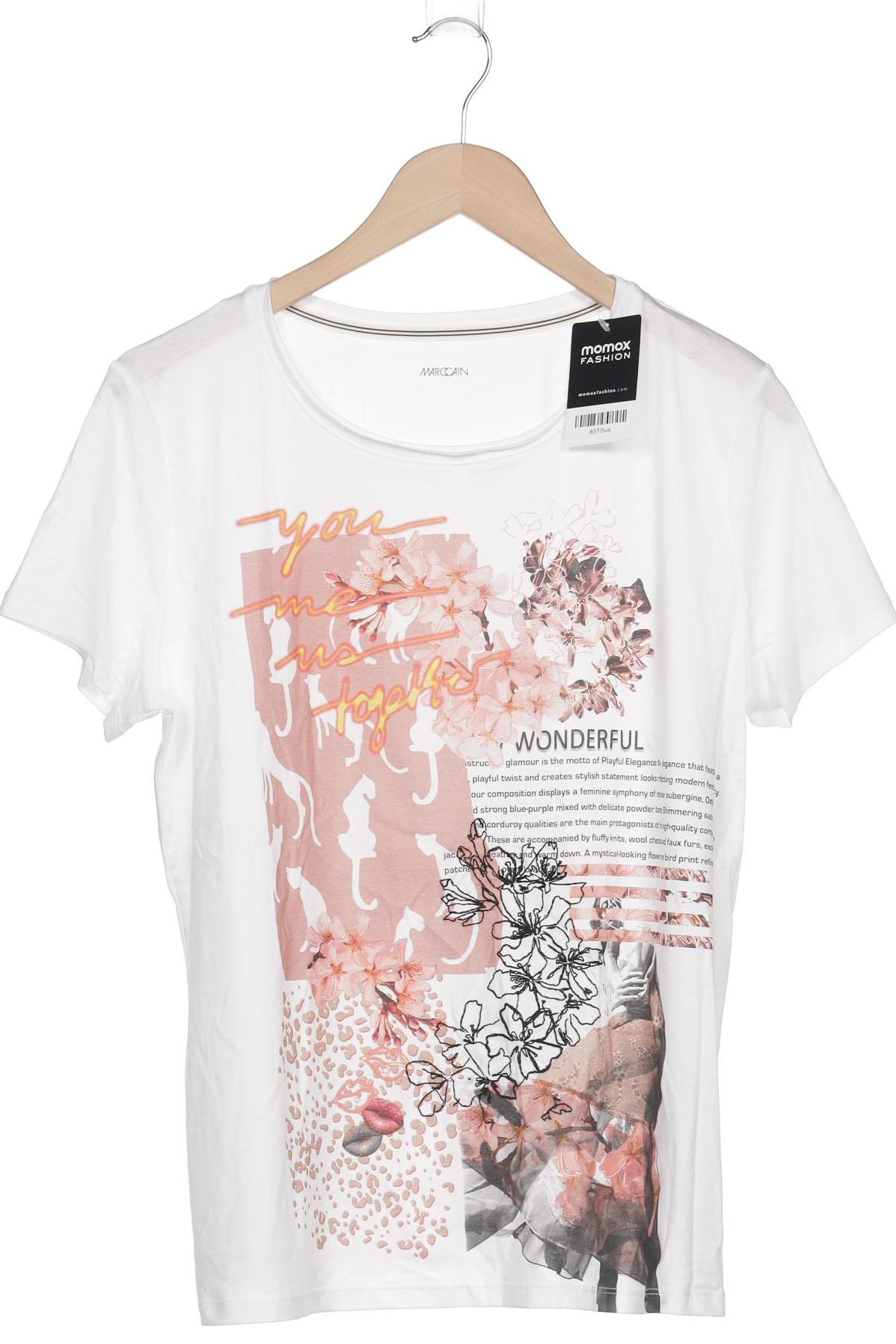 

Marc Cain Damen T-Shirt, weiß, Gr. 42