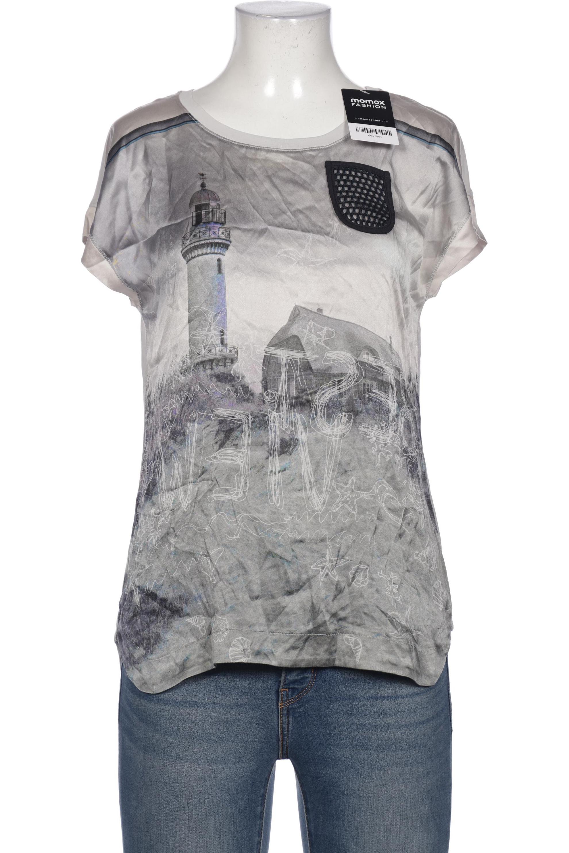 

Marc Cain Damen Bluse, grau, Gr. 36
