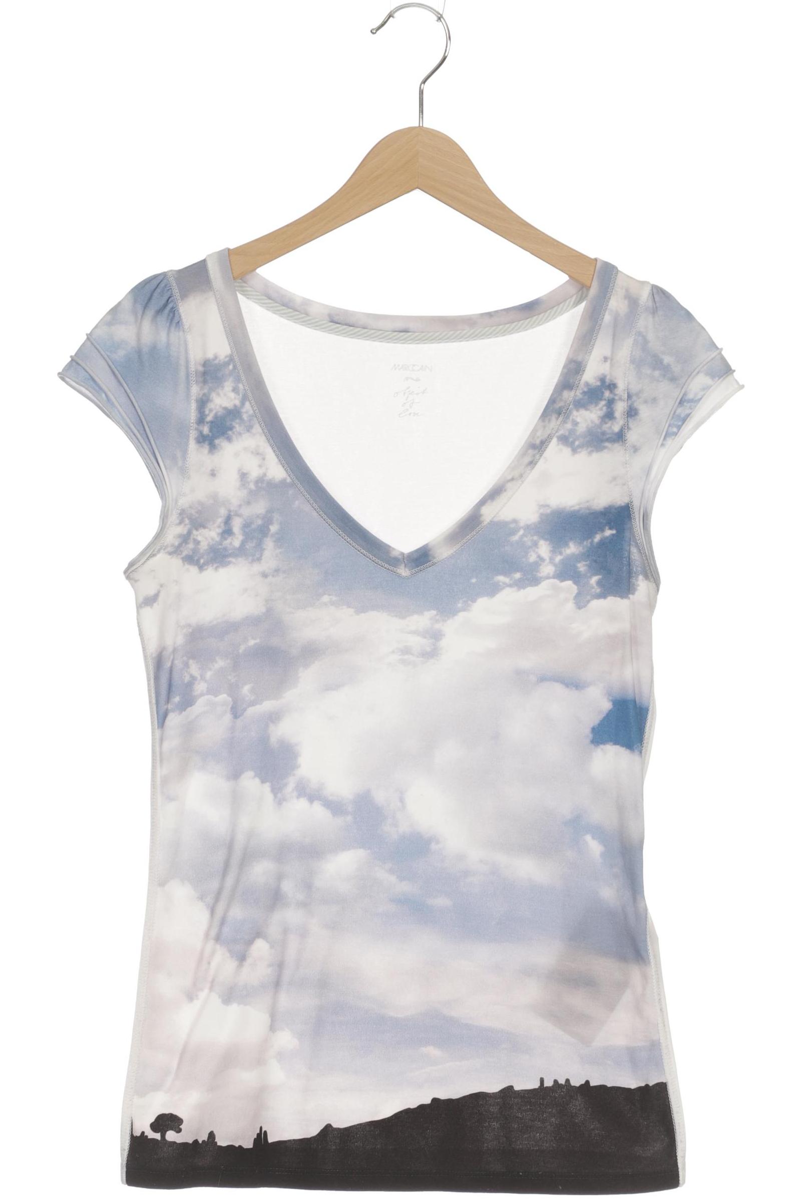 

Marc Cain Damen T-Shirt, blau, Gr.