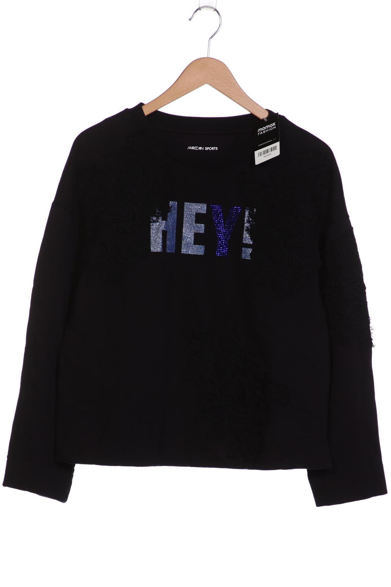 

Marc Cain Damen Sweatshirt, schwarz, Gr. 40
