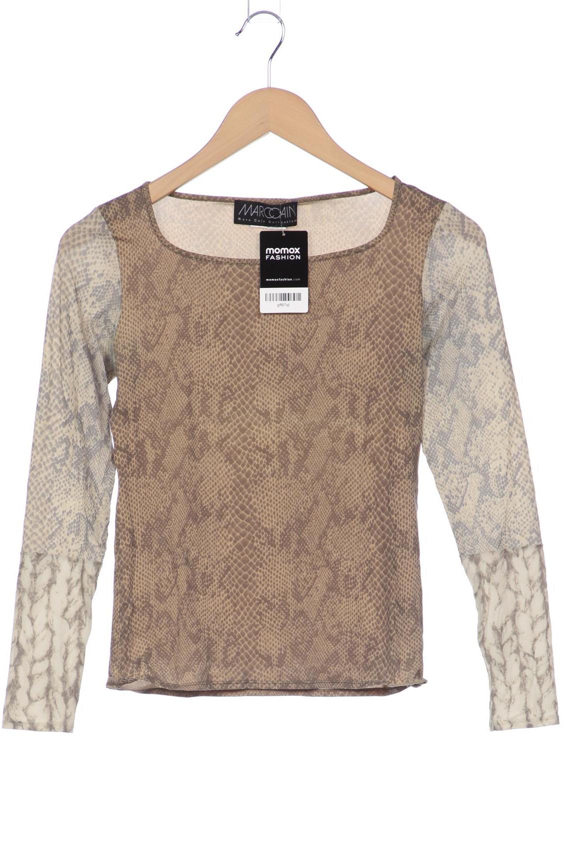 

Marc Cain Damen Langarmshirt, beige, Gr. 34