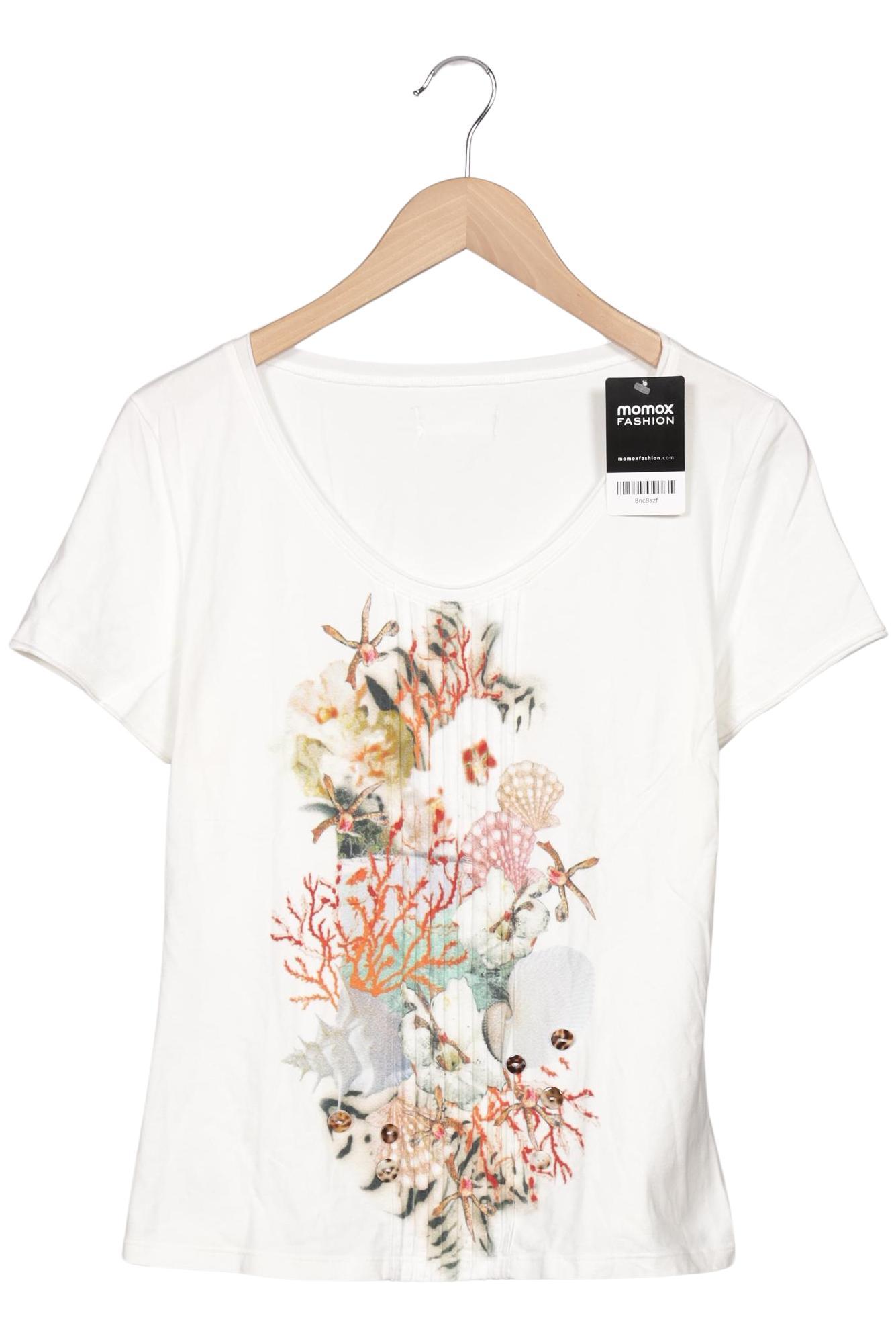 

Marc Cain Damen T-Shirt, cremeweiß, Gr. 36