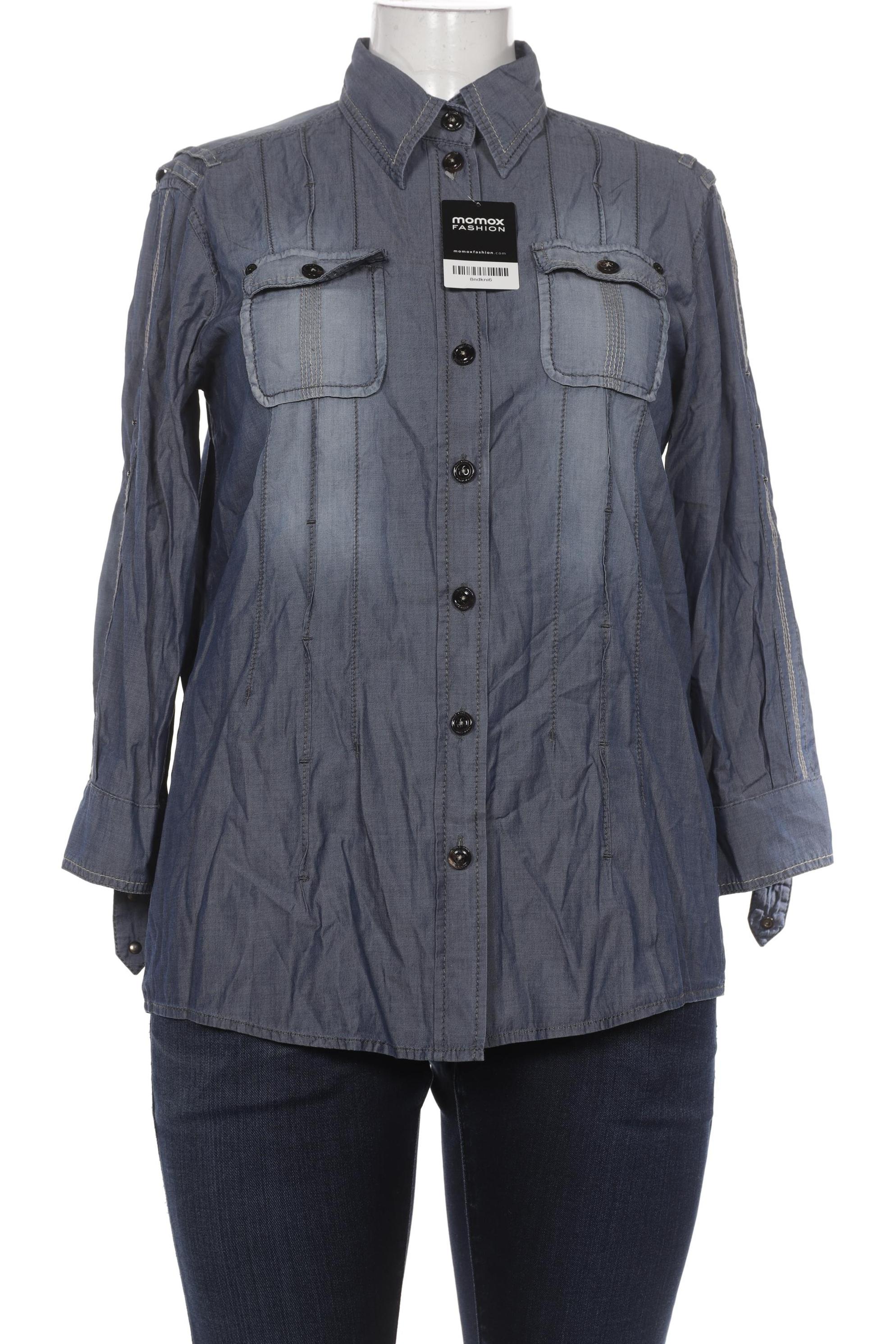 

Marc Cain Damen Bluse, blau, Gr. 44