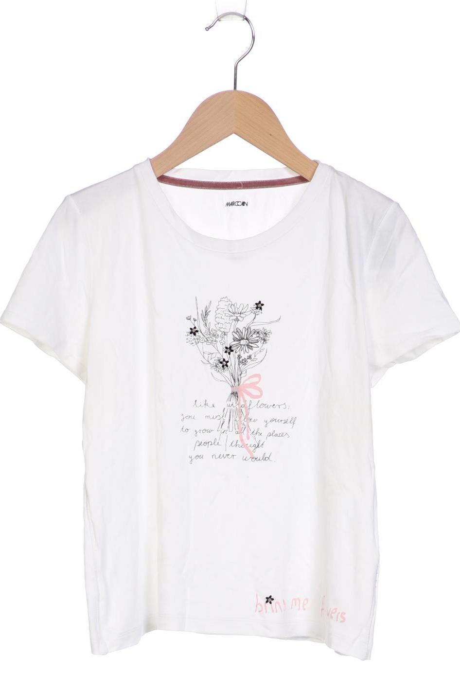 

Marc Cain Damen T-Shirt, weiß, Gr. 34