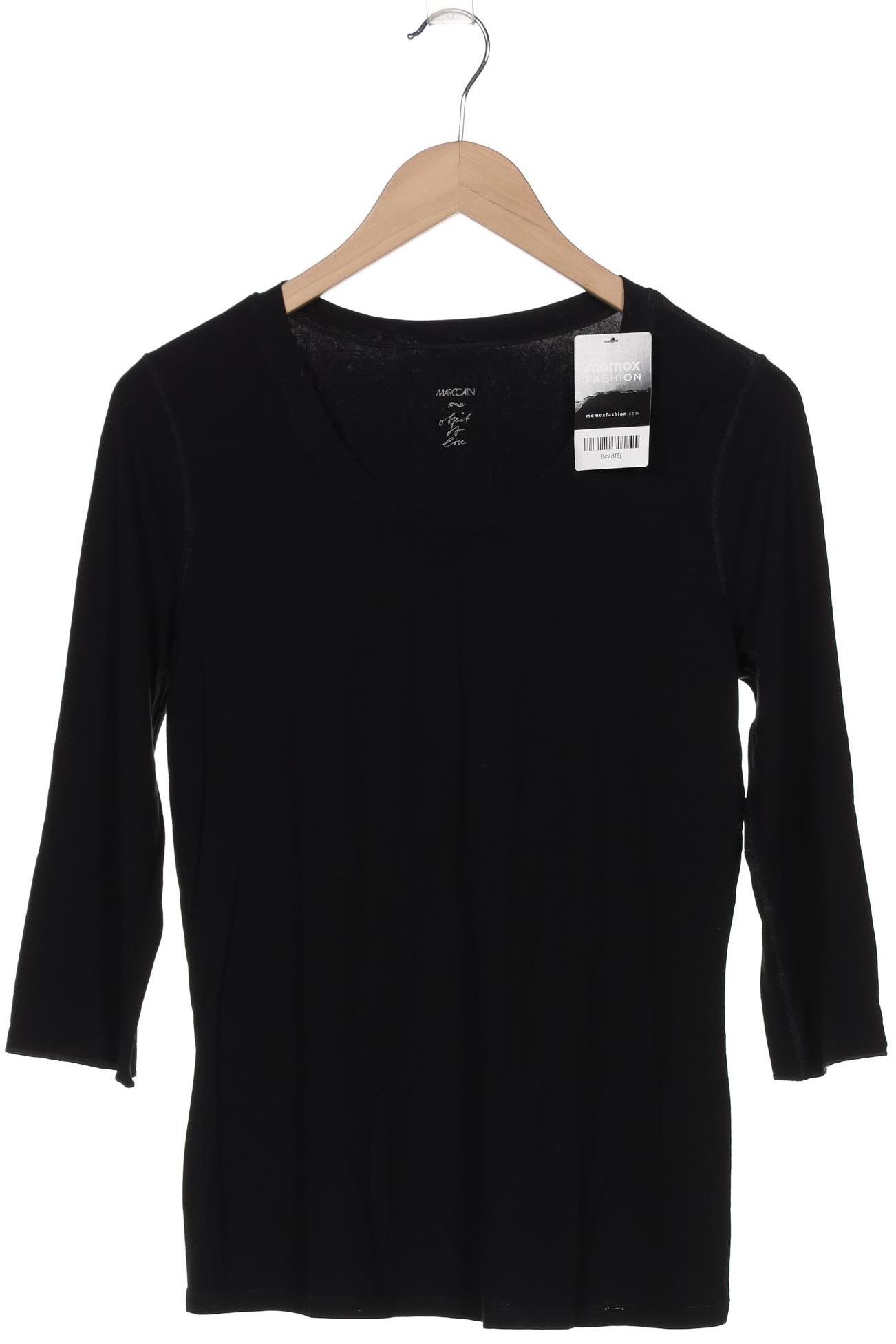 

Marc Cain Damen Langarmshirt, schwarz, Gr. 38