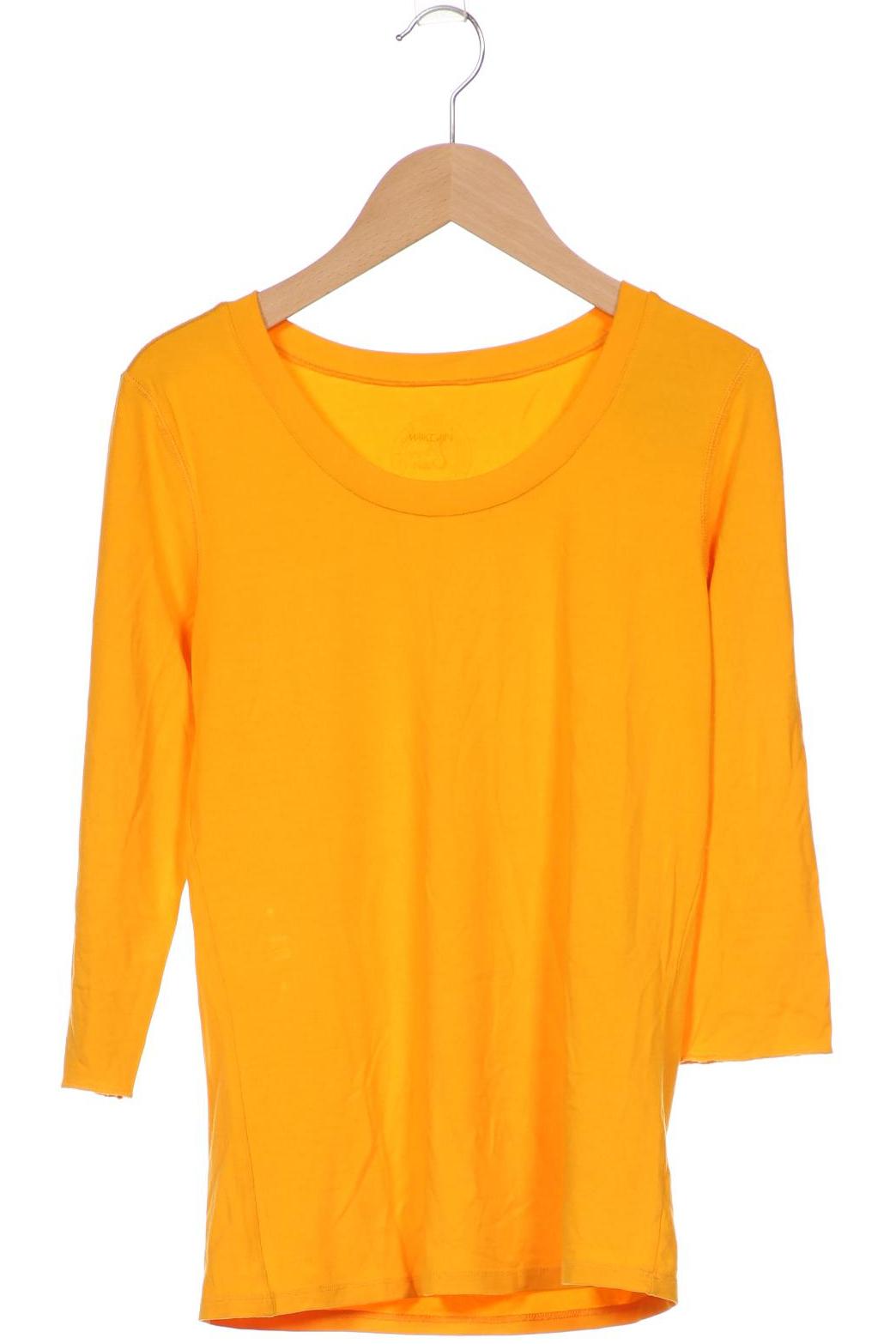 

Marc Cain Damen Langarmshirt, gelb, Gr. 34