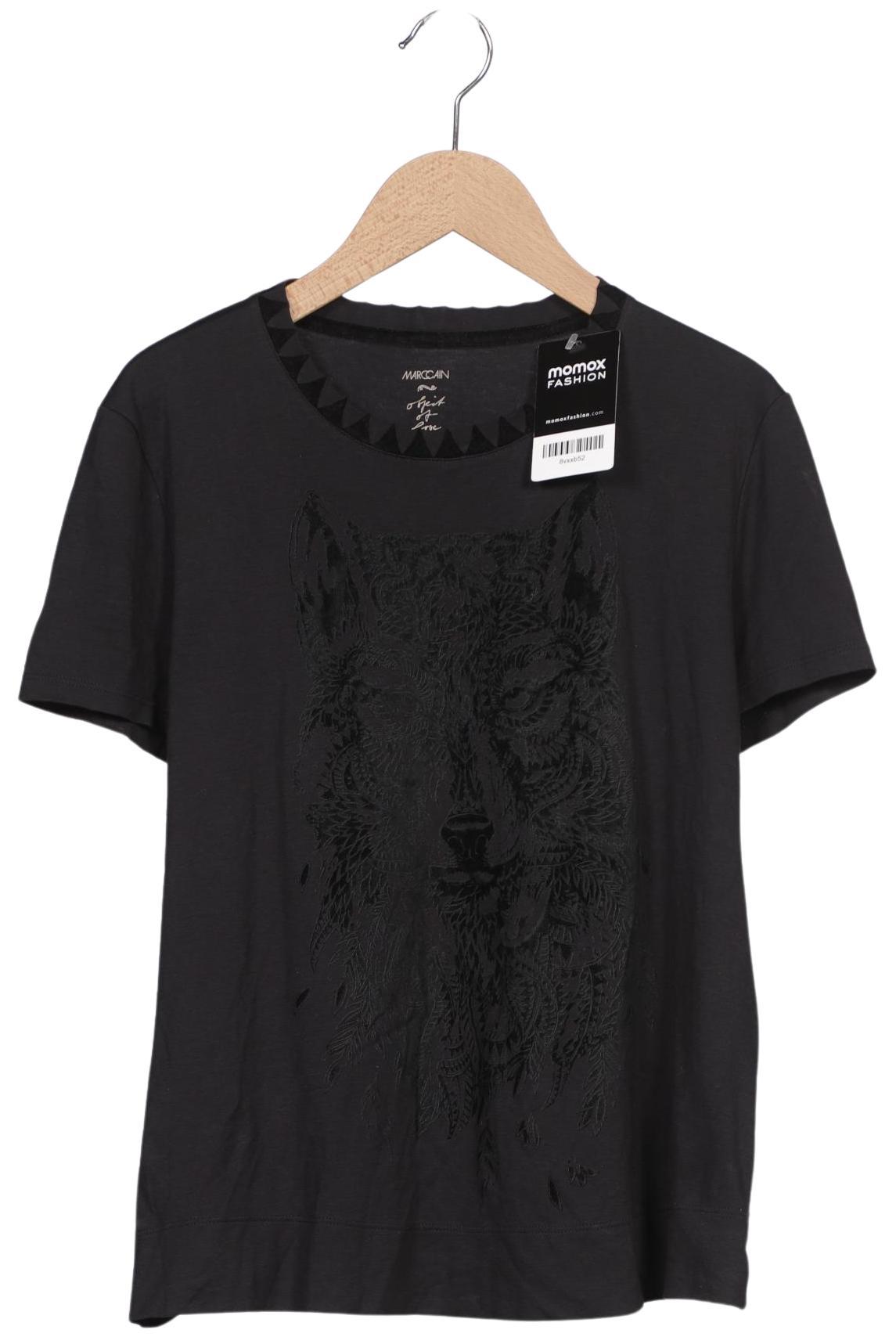 

Marc Cain Damen T-Shirt, schwarz, Gr. 38