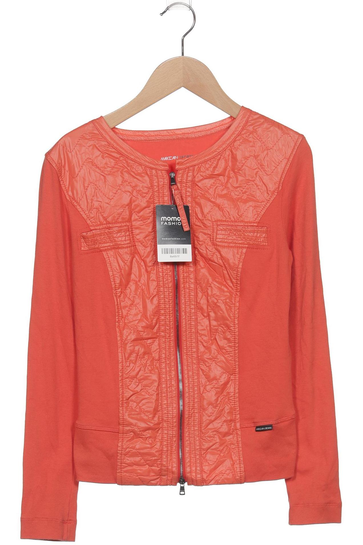 

Marc Cain Damen Strickjacke, orange, Gr. 34