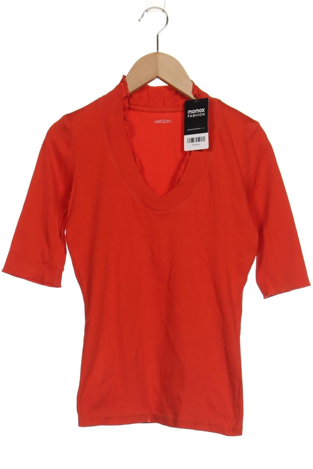 

Marc Cain Damen Langarmshirt, rot, Gr. 36