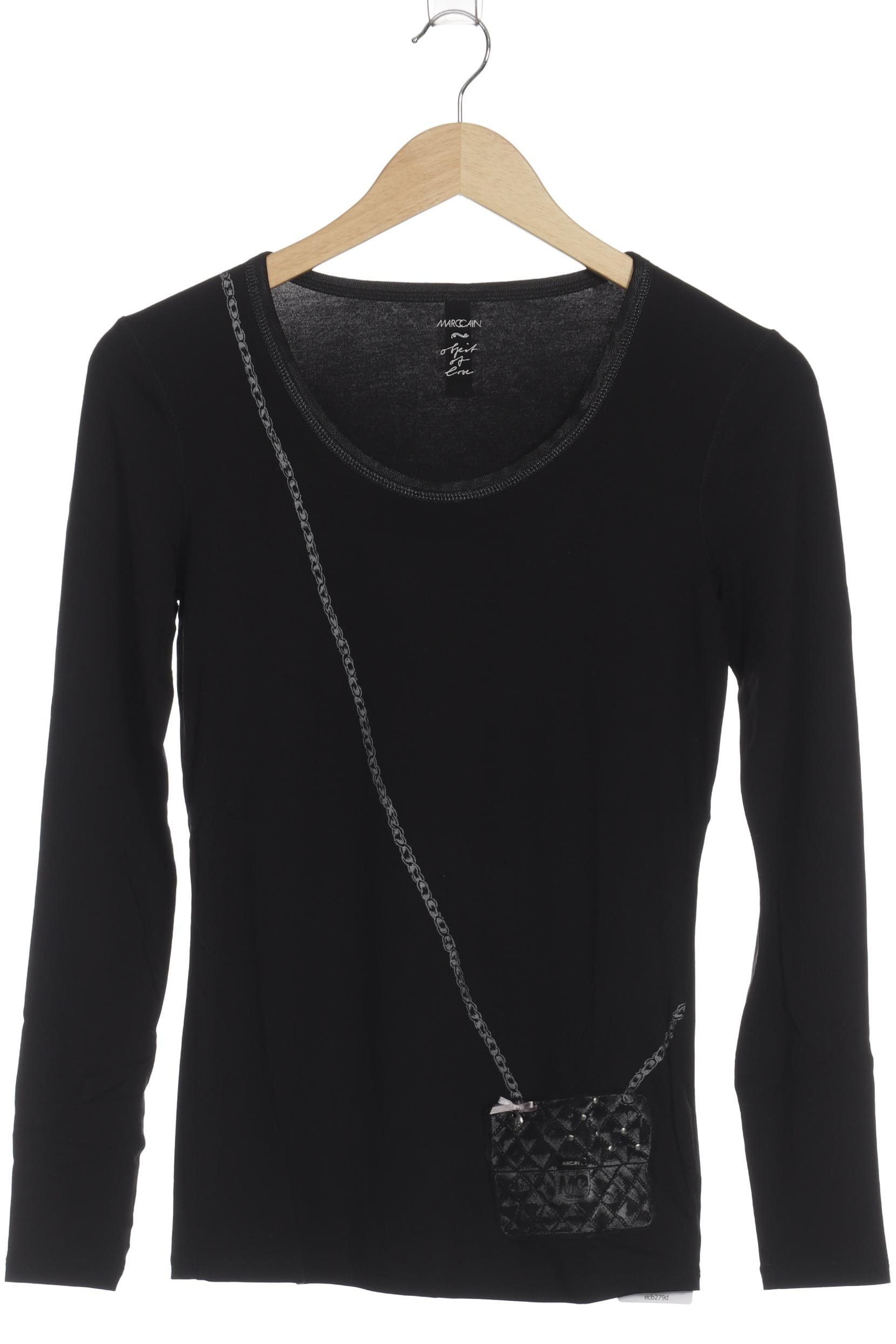 

Marc Cain Damen Langarmshirt, schwarz, Gr. 32